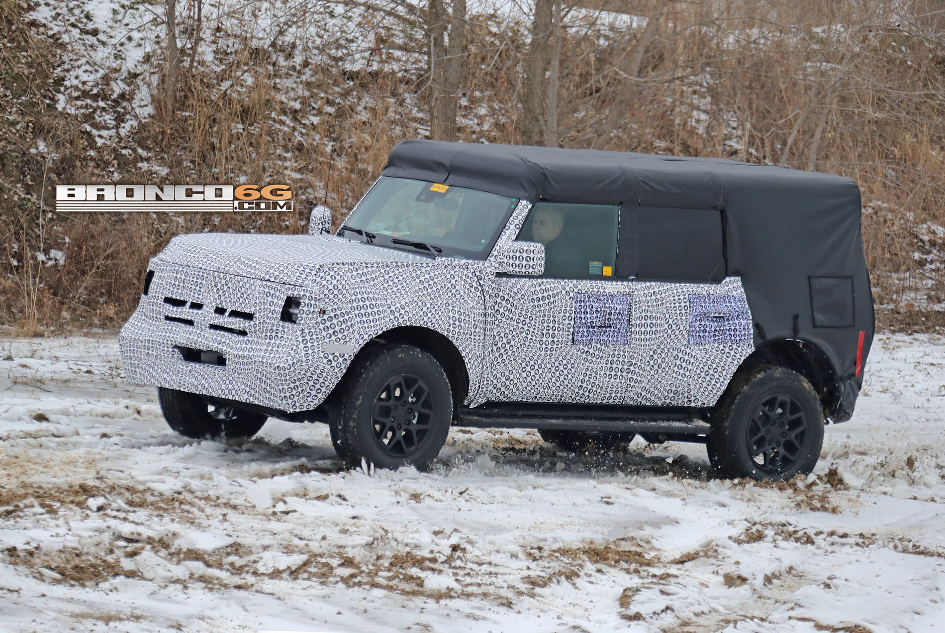Ford Bronco First (Actual) 2021 Bronco U725 Prototype SPIED!! DCP05365