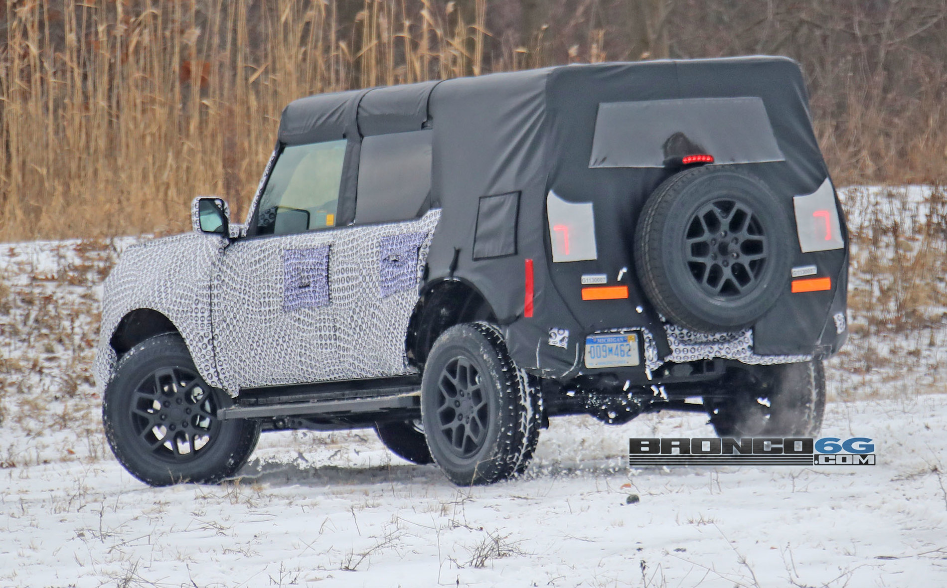 Ford Bronco First (Actual) 2021 Bronco U725 Prototype SPIED!! DCP05365