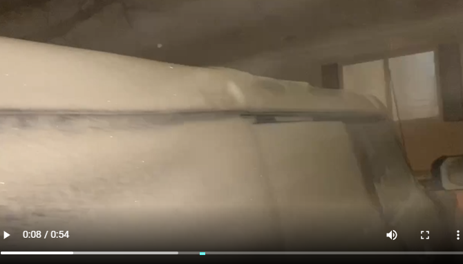 Ford Bronco Video: Snow intrusion into my soft top Bronco interior during blizzard ❄️💨 2022-02-02_9-34-23