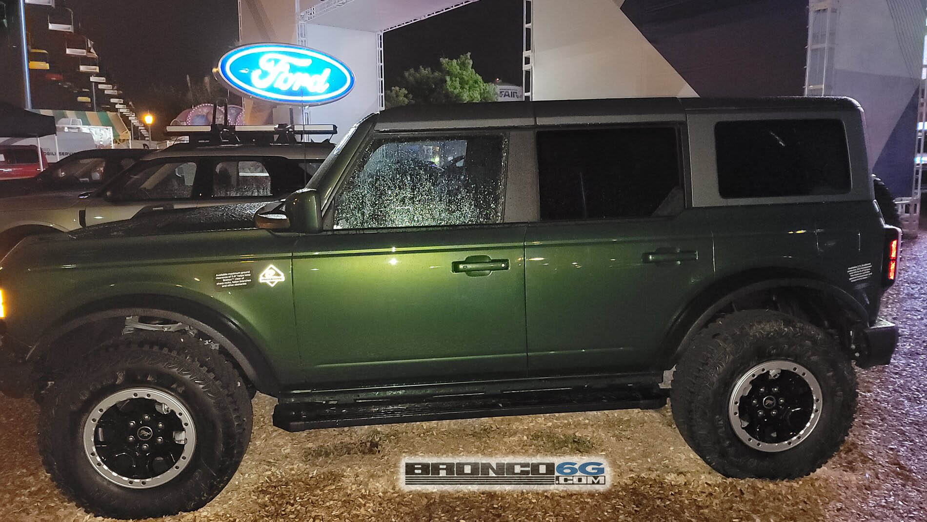 Ford Bronco Eruption Green Bronco Outer Banks spotted at MN State fair 2022 Bronco Euruption Green Outer Banks Spotted 2