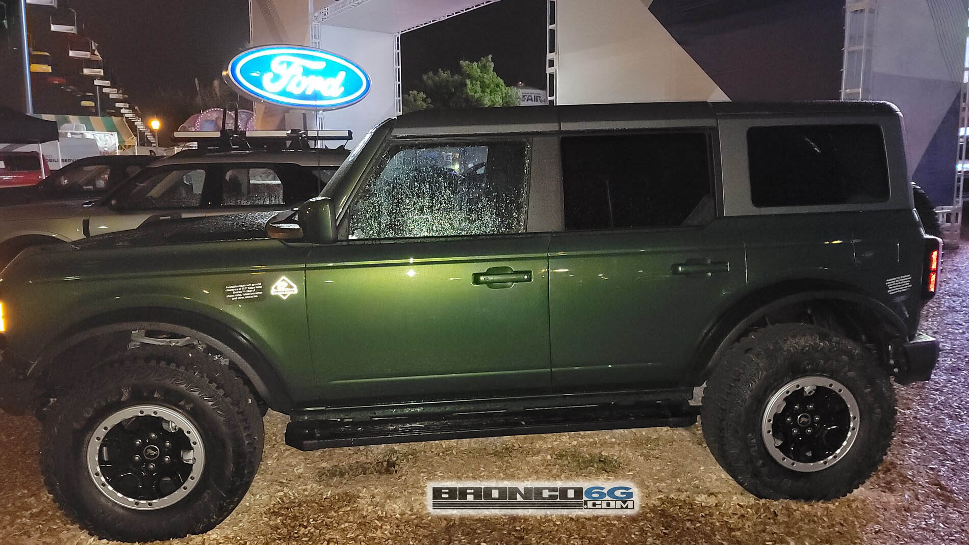 Ford Bronco Eruption Green Bronco Outer Banks spotted at MN State fair 2022 Bronco Euruption Green Outer Banks Spotted 5