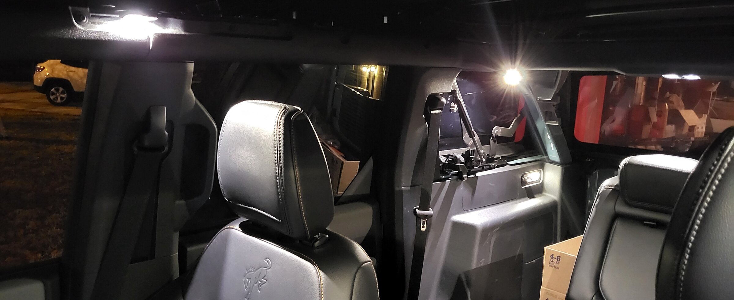 Ford Bronco Soft Top Interior Lighting Upgrade 20220217_191934
