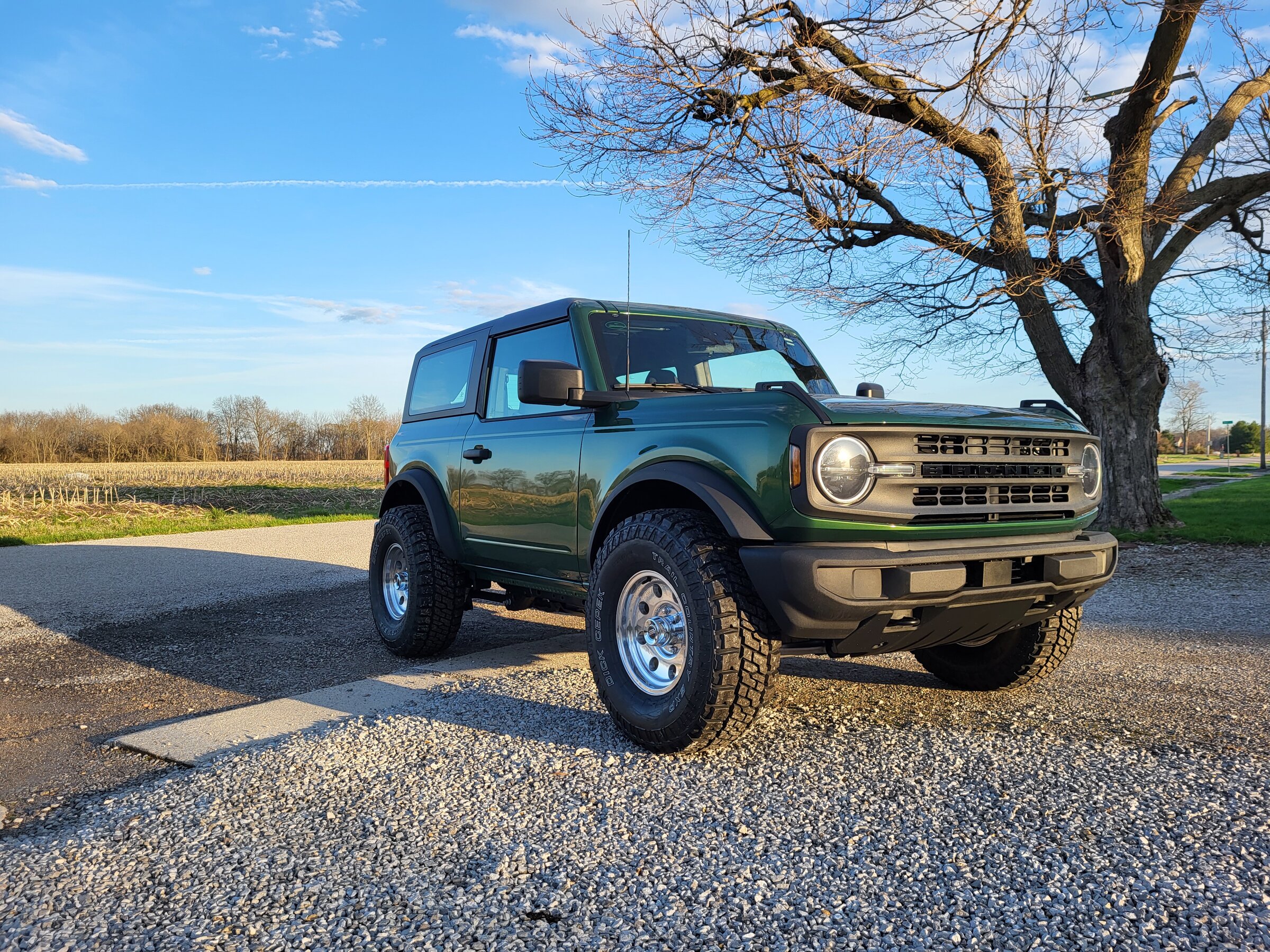 Ford Bronco Show us your installed wheel / tire upgrades here! (Pics) 37 Tires and Method Rims resized