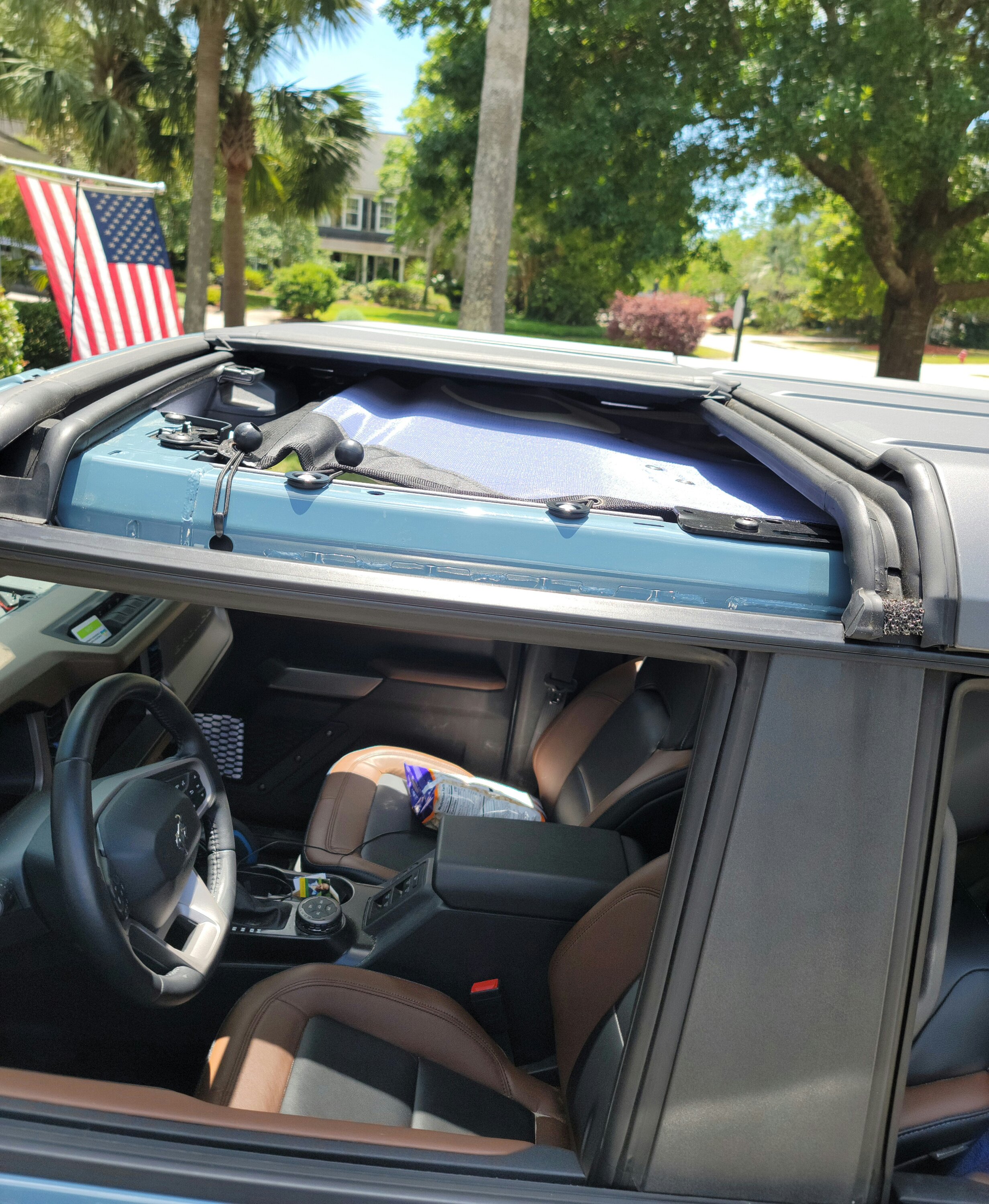 Ford Bronco Gearshade Install With Hardtop 20220514_130341