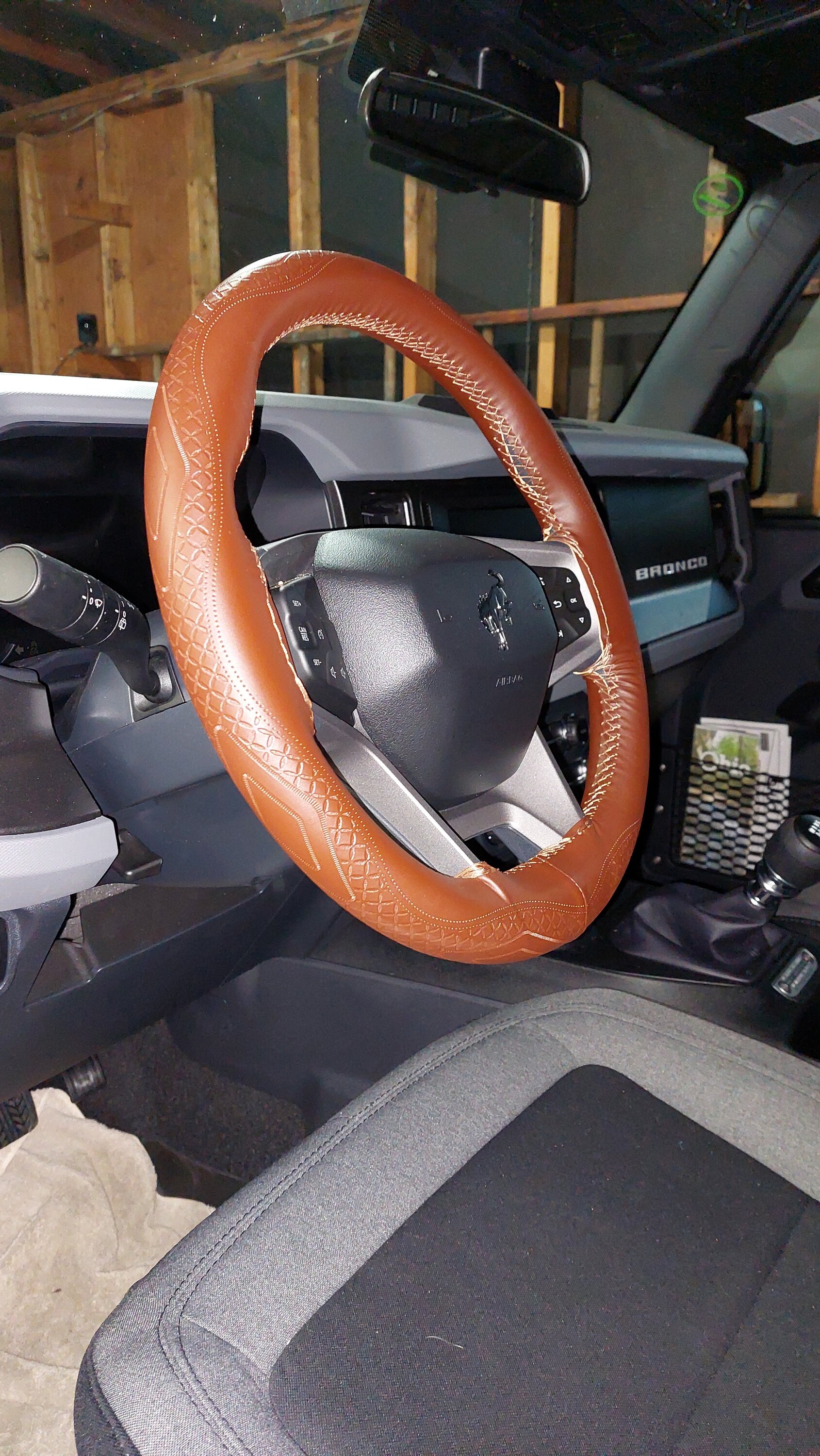 Ford Bronco steering wheel wrap 1687964669551
