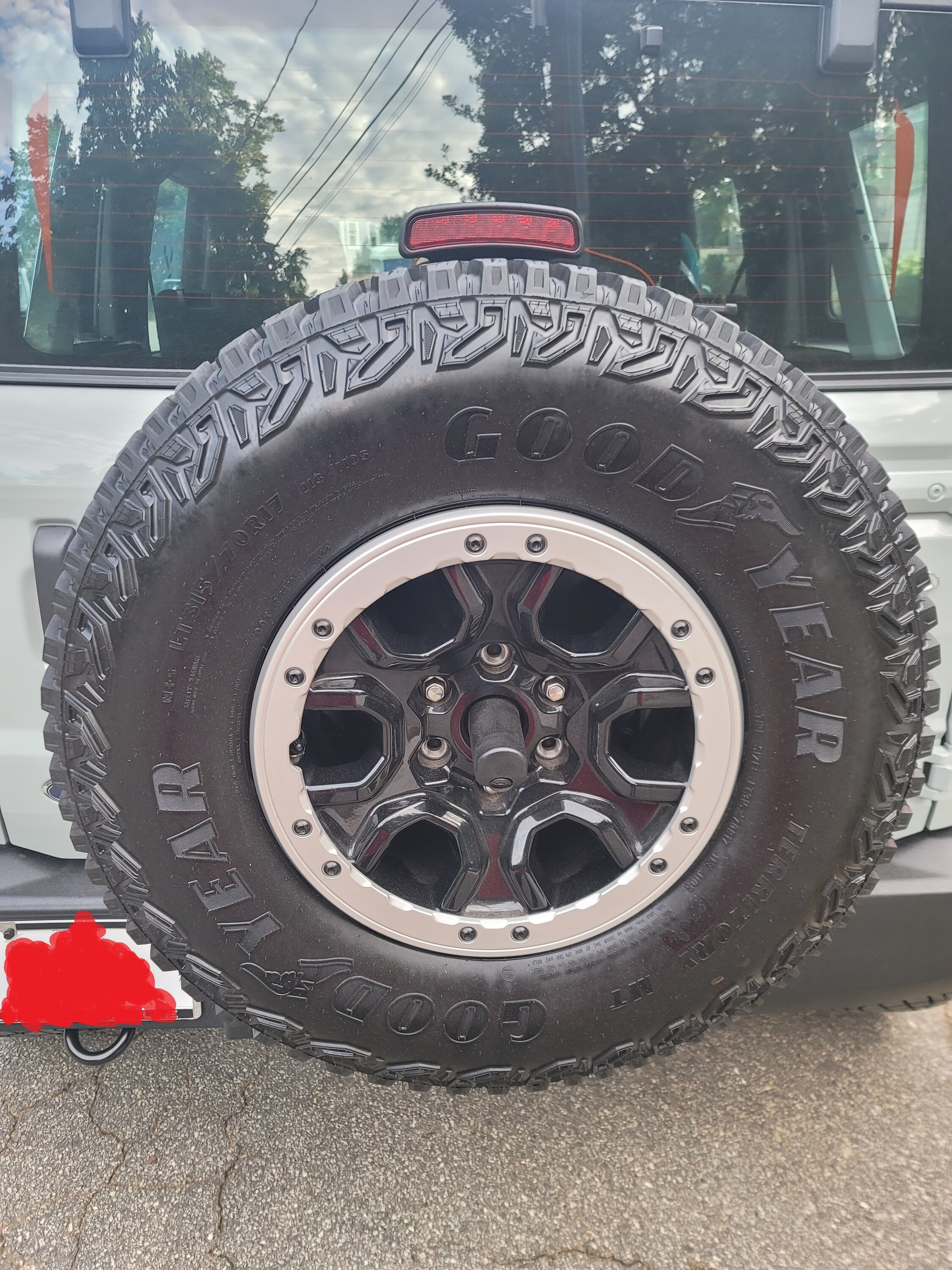 Ford Bronco Sasquatch Wheels and Tires - (Full Set Of 5) -- $1,800 20220811_080249