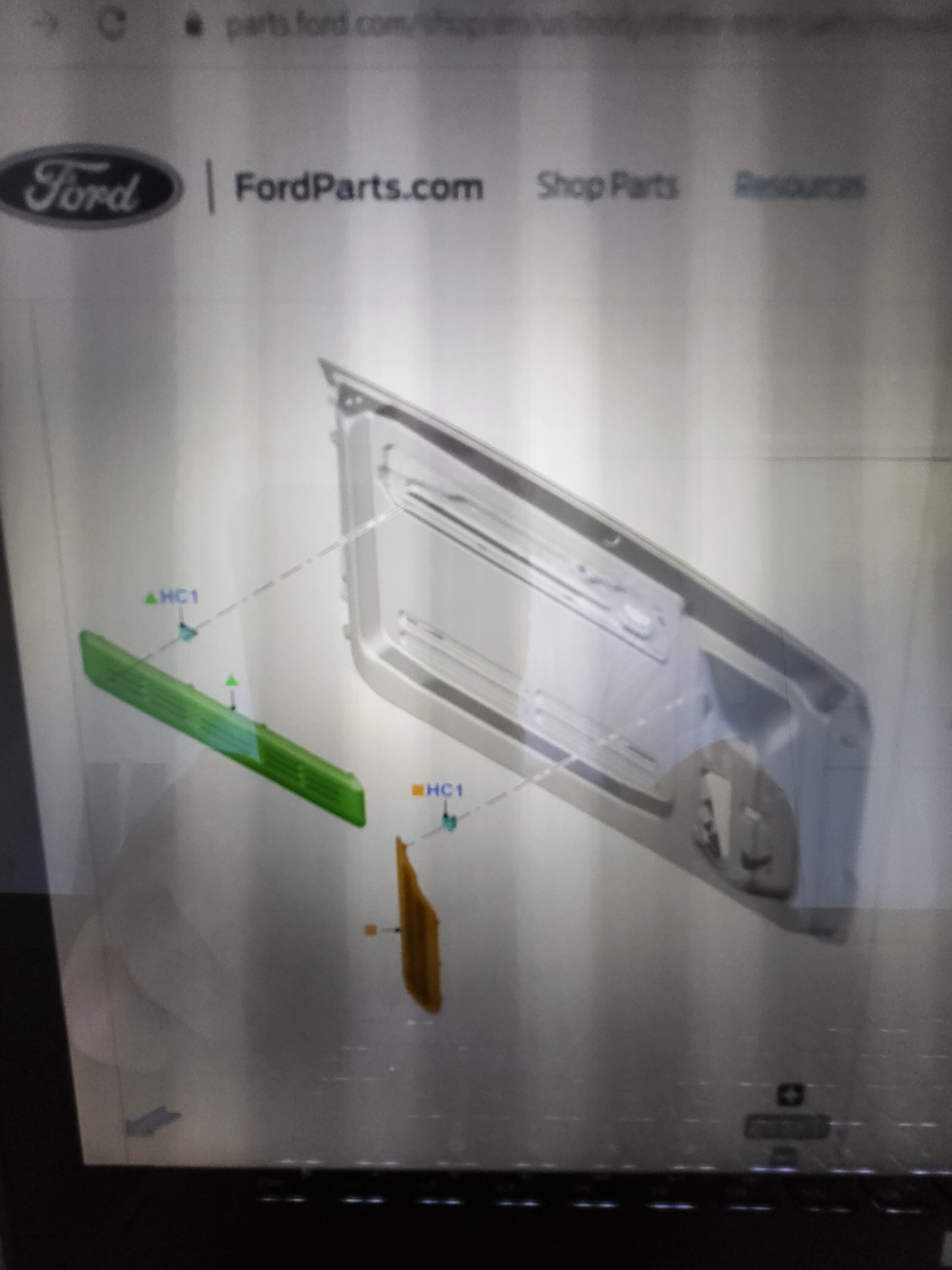 Ford Bronco Interior Tail Gate Trim Panel Replacement (broken plastic clip) 20221016_154819