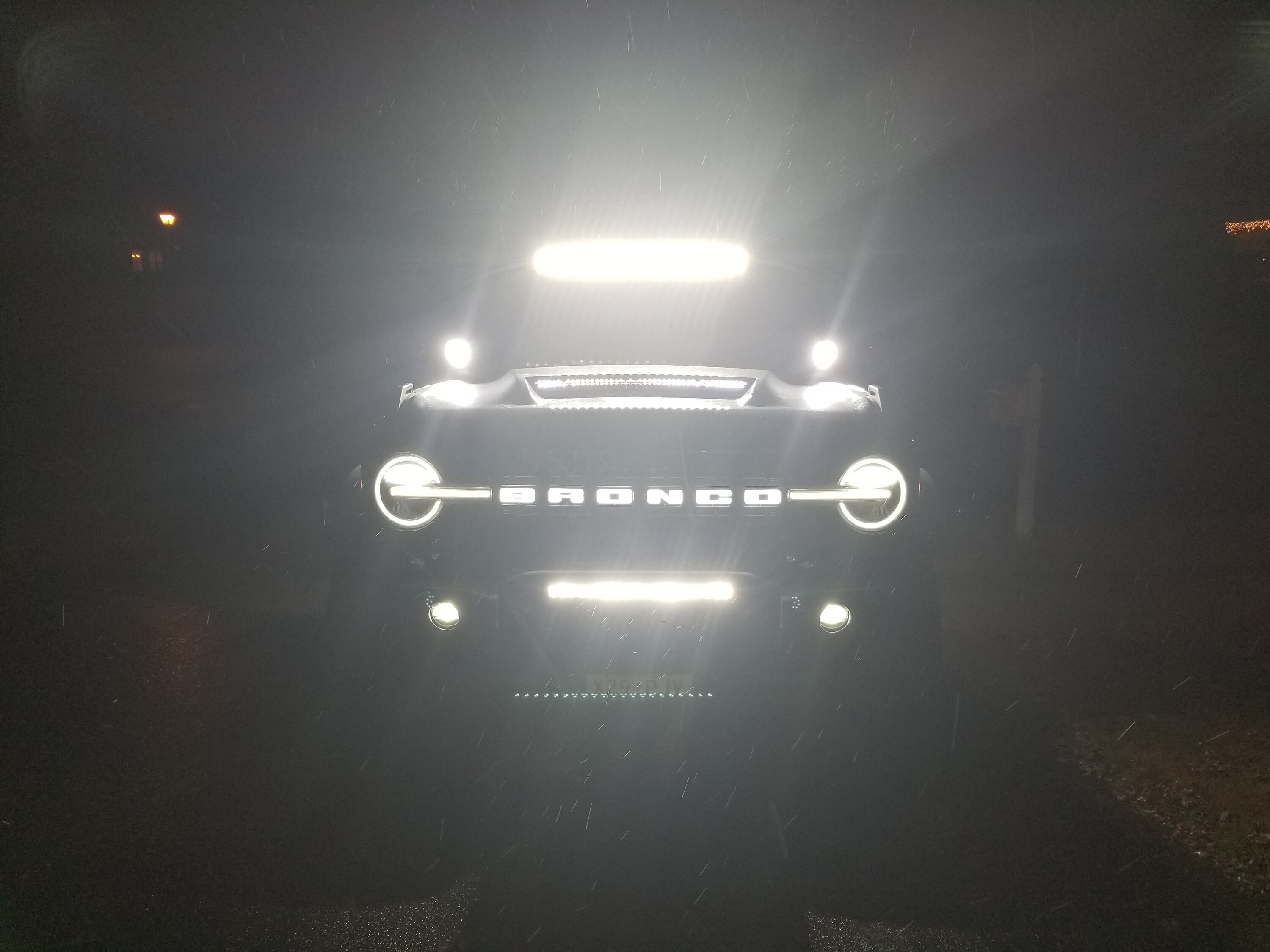 Ford Bronco Quake LED Trail Sight Delete DRL Kit w/ Sequential Turn Signal - Installed pics / videos & review 20221210_185653