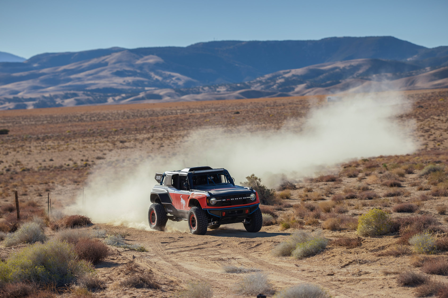 Ford Bronco Ford Reveals Bronco DR; Production Desert Racer With Coyote V8 2023 Ford Bronco DR_05