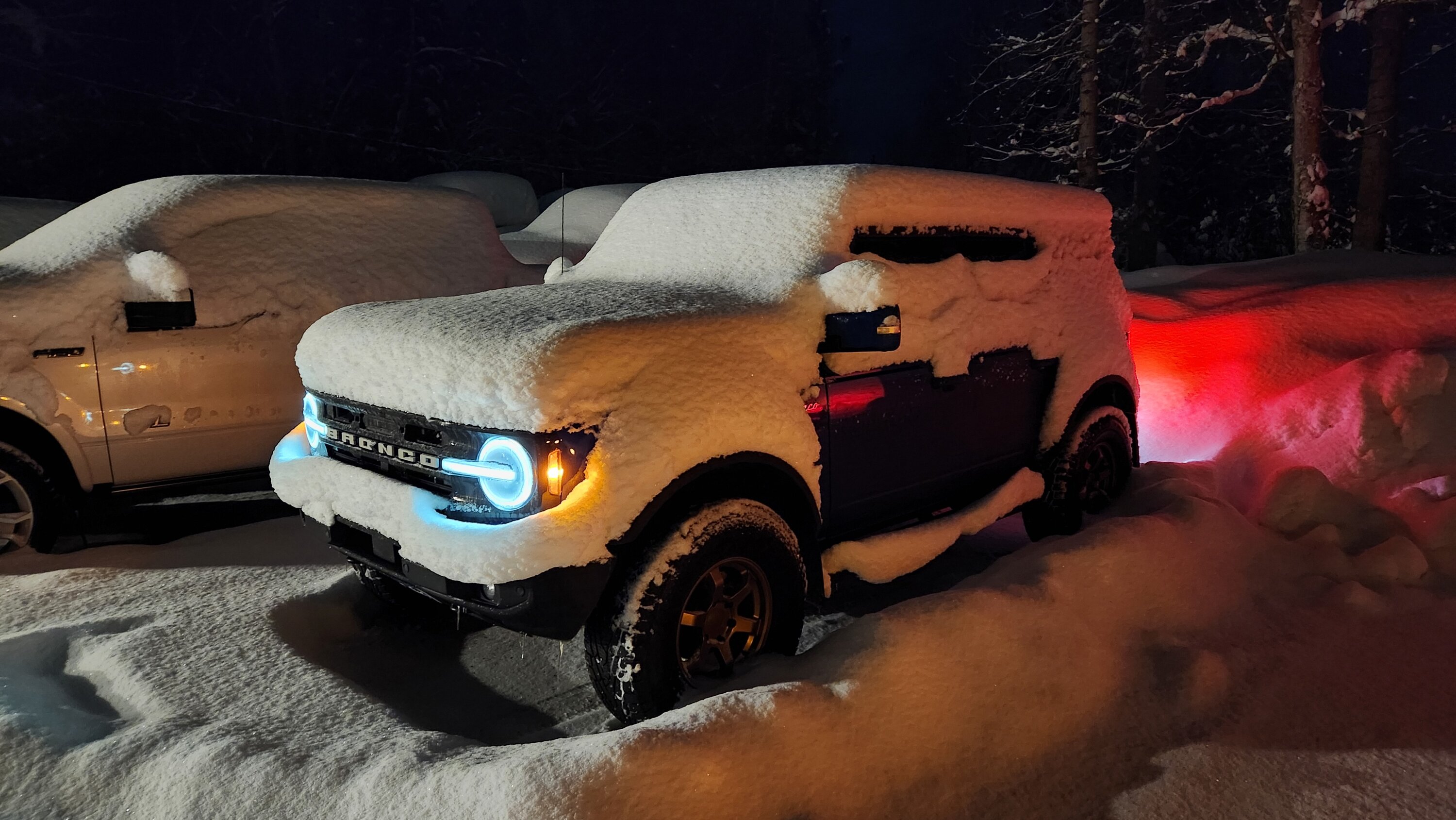 Ford Bronco Show us your Bronco snow pics!! ☃️❄️🥶 20230207_000158