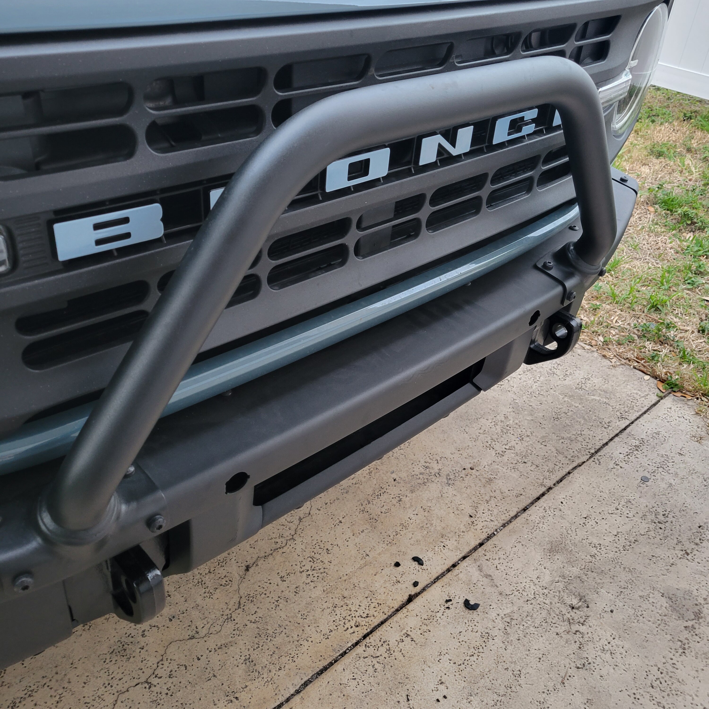 Ford Bronco OEM safari bar for modular bumer. 20230219_180657