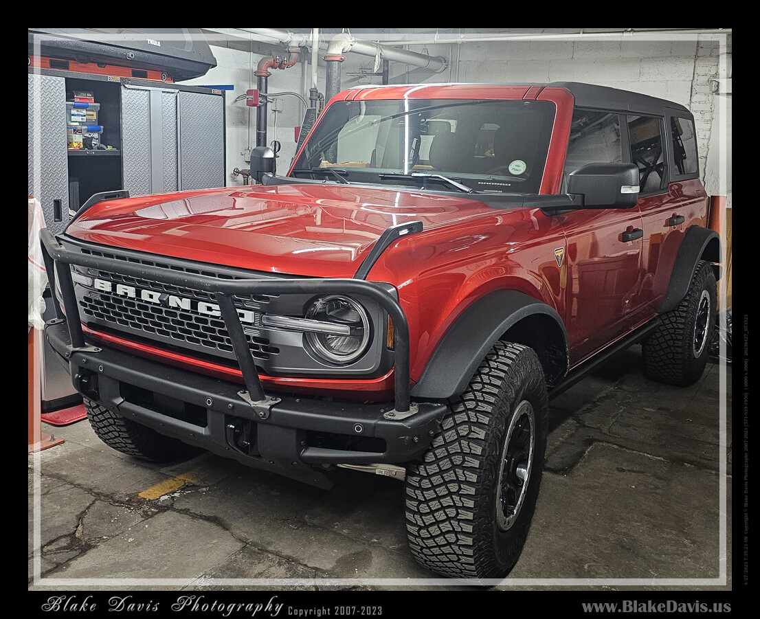 Ford Bronco Hot Pepper Red Badlands - 95% Done Build - Timeline - Parts List - Pics - Minor damage from being hit from behind 20230427_073523