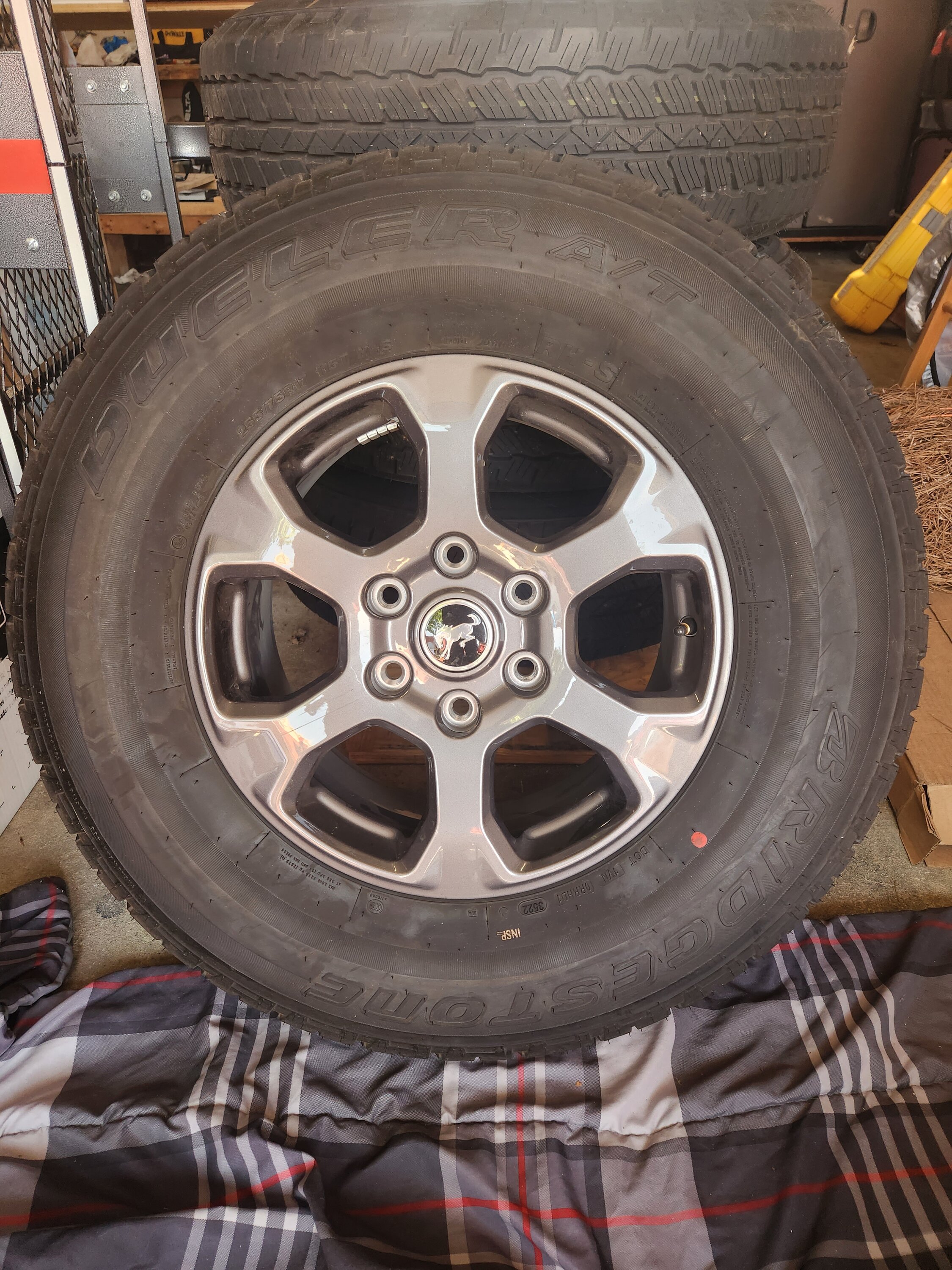 Ford Bronco Selling 5 stock Bronco tires. 20230610_112724