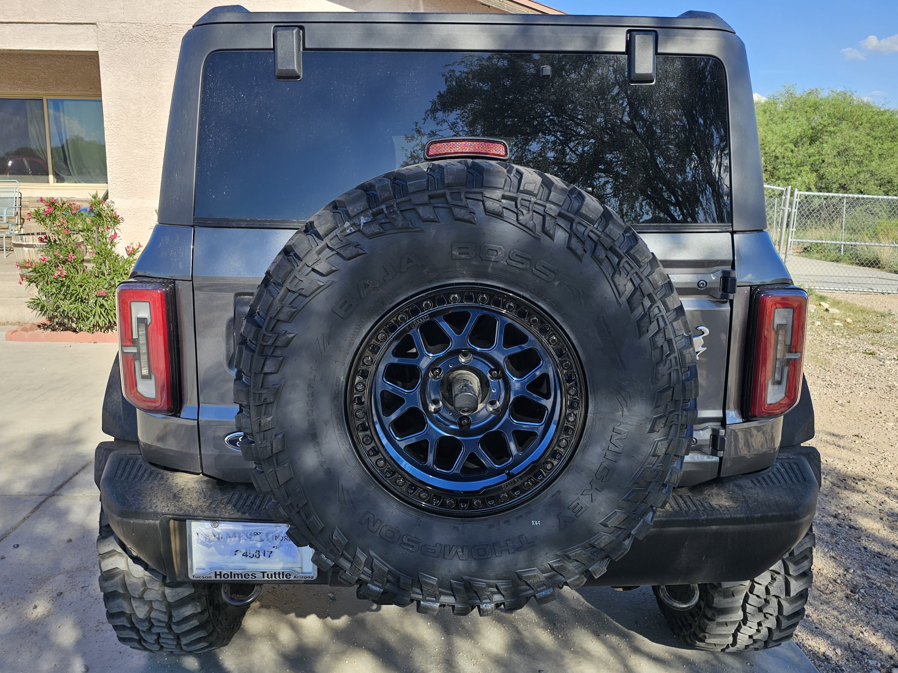 Ford Bronco Dilemma - Stick with current tires/wheels and change bumpers or upgrade tires/wheels 20230809_164917