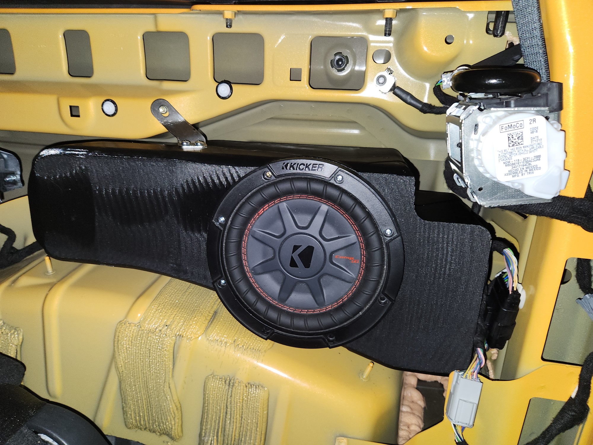 Ford Bronco GEARSHADE: Custom Made 8" Subwoofer Enclosure 2-DOOR Version!! 20231010_194434