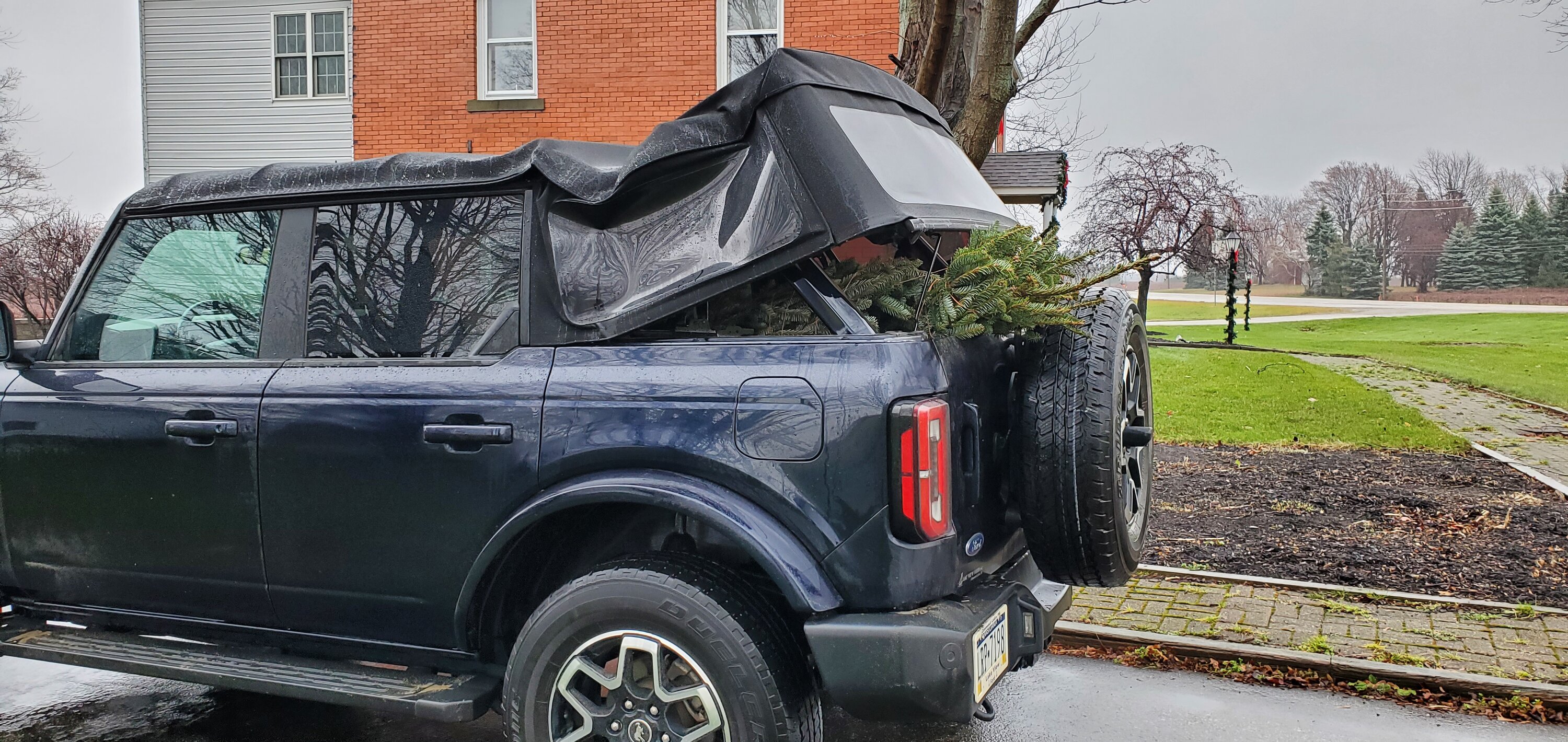 Ford Bronco Christmas tree transporting without roof rack? 3B2FCCA0-65D9-45DE-8B84-C1682648C1C4