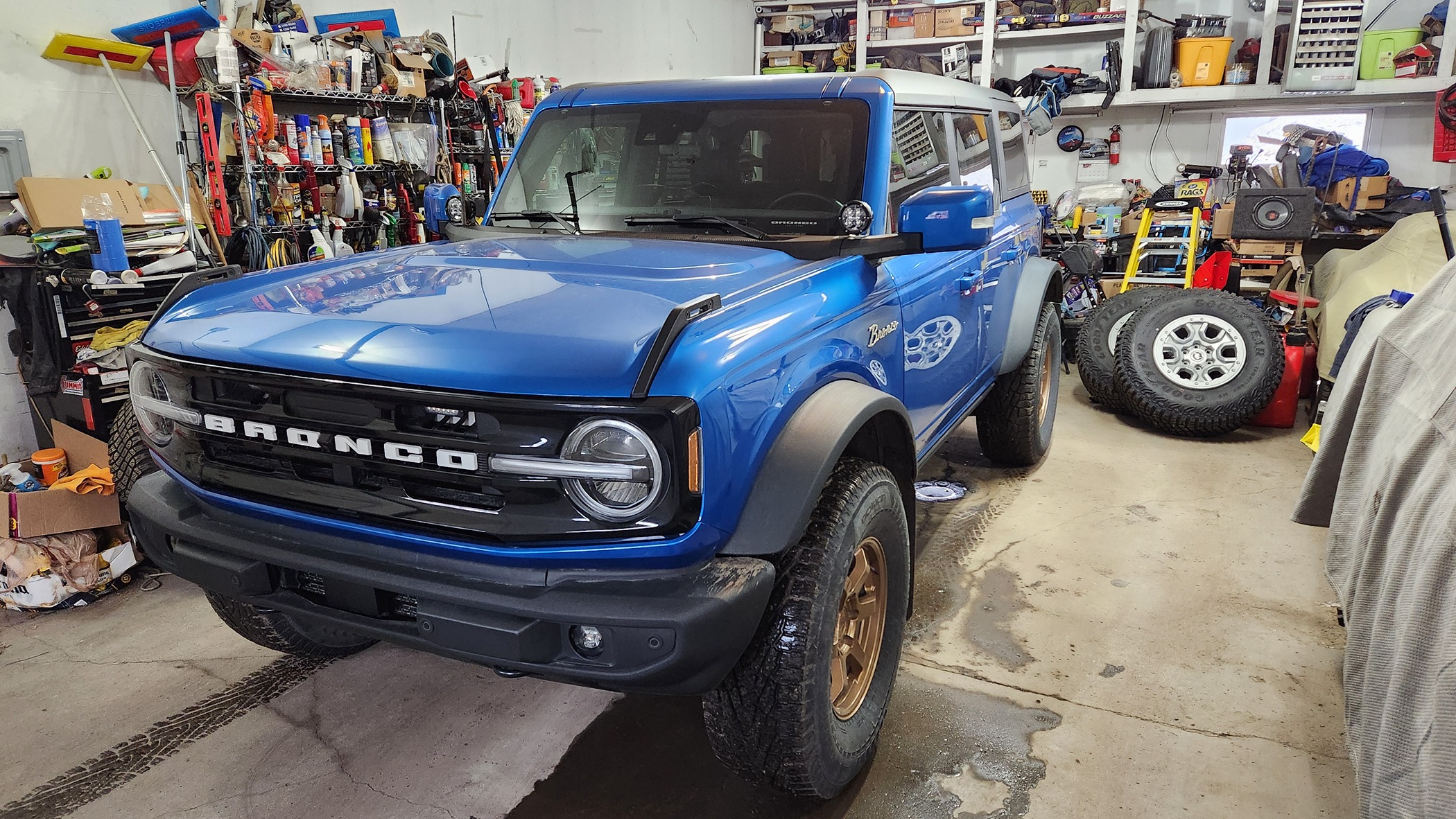 Ford Bronco What did you do TO / WITH your Bronco today? 👨🏻‍🔧🧰🚿🛠 20240420_192232