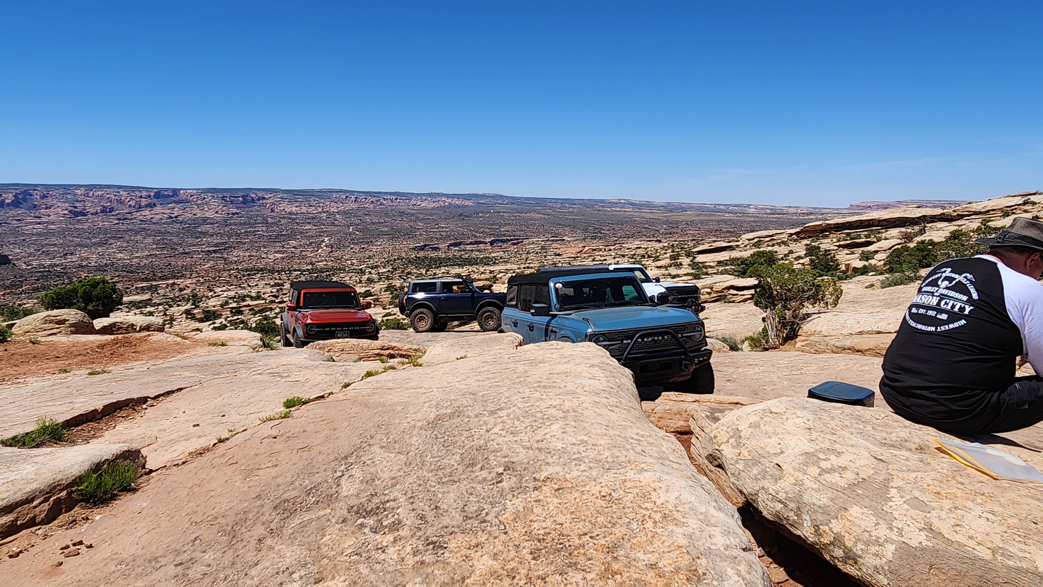 Ford Bronco Moab Meet up Day 2: Gold Bar Rim 4-30-24 20240430_122647