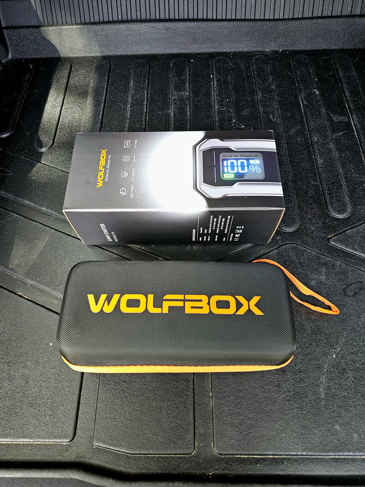Ford Bronco WOLFBOX Jump Starter Review 20240513_112931