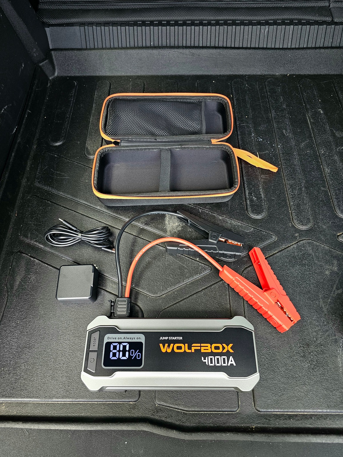 Ford Bronco WOLFBOX Jump Starter Review 20240513_113239