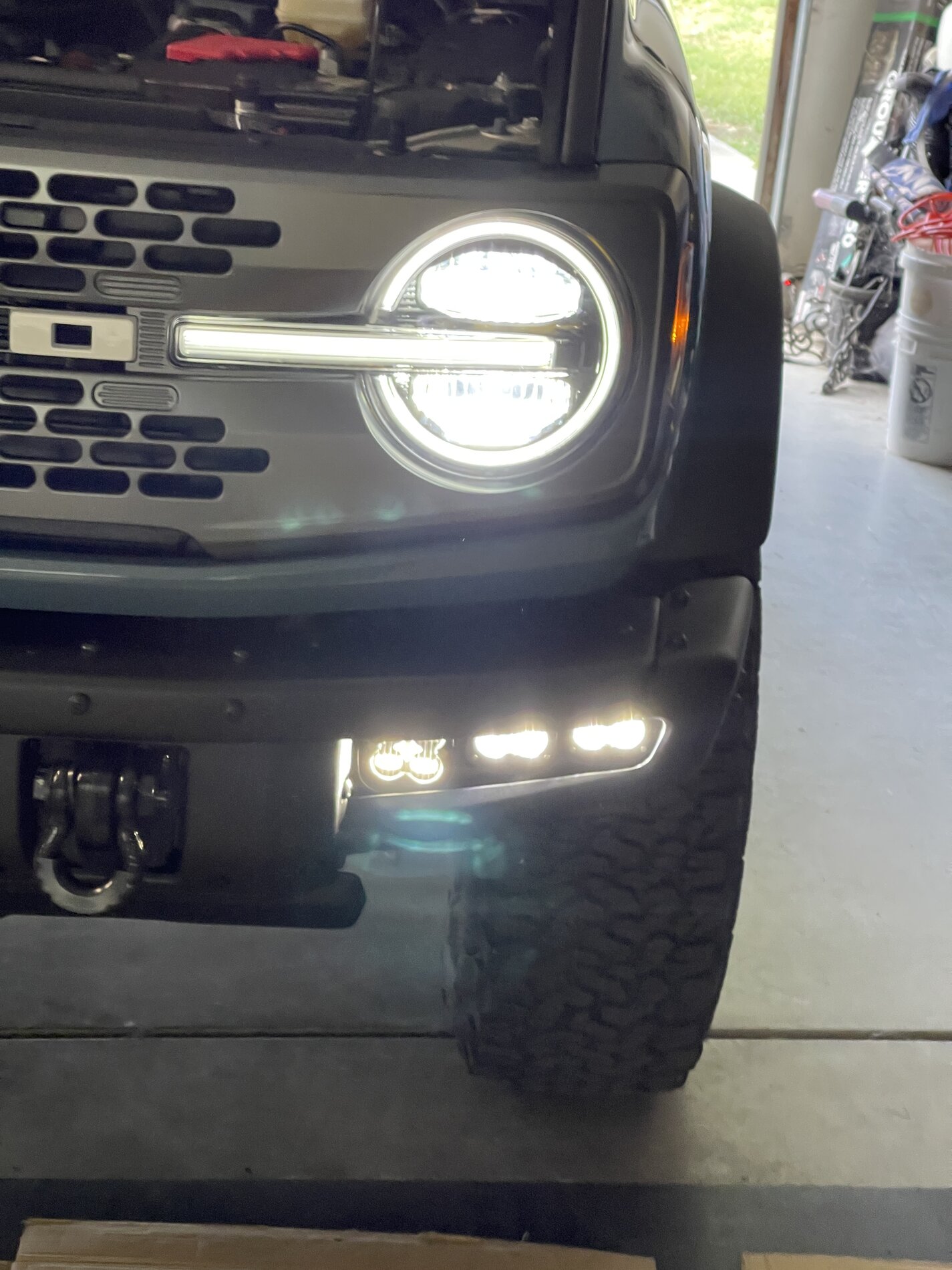Ford Bronco Baja Lights from 4x4 LED on my Badlands 20FE6DFC-D379-4BBF-9371-E4441290FA08