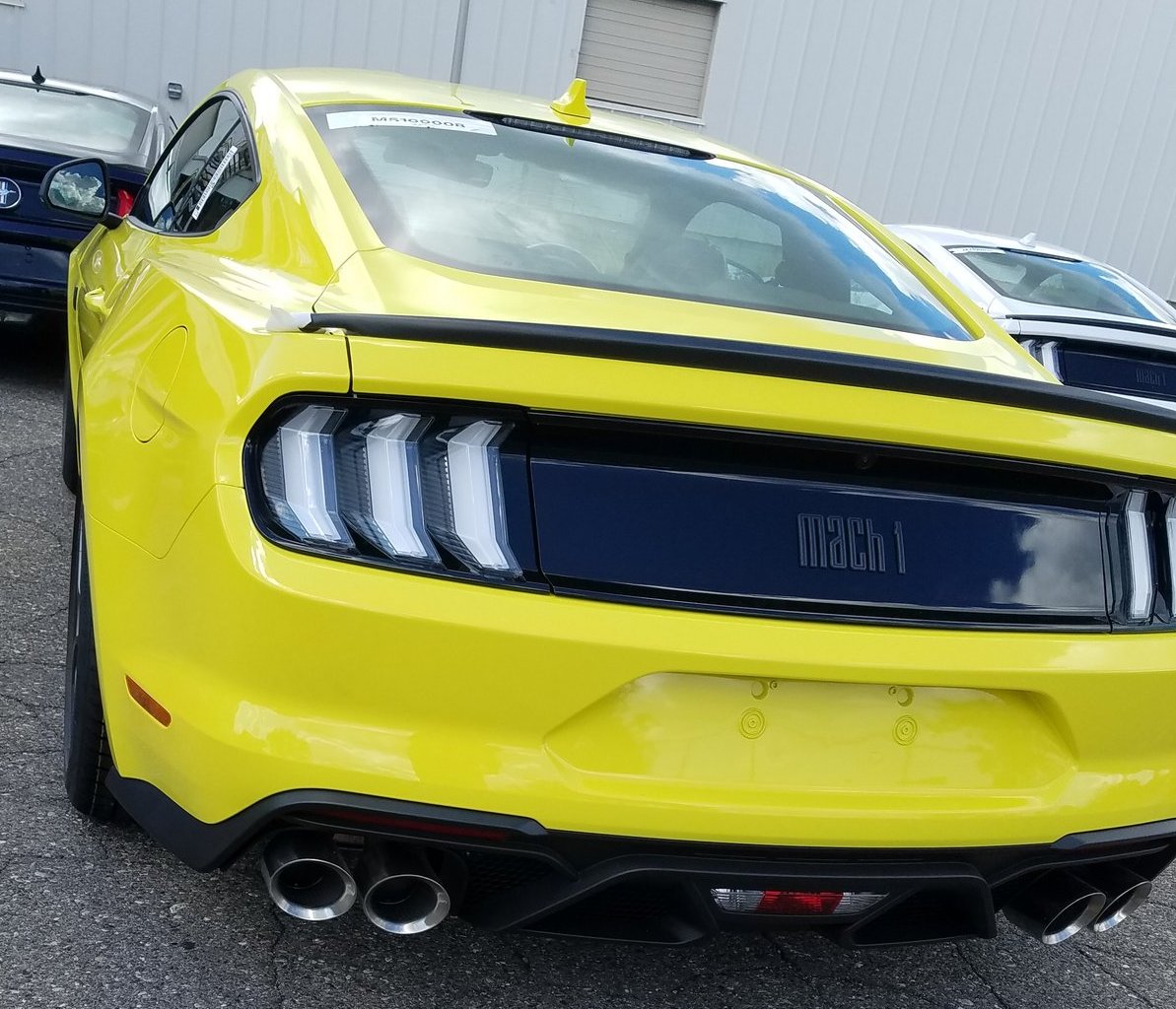 A look at Grabber Yellow on 2021 Mustang Mach 1 Page 2