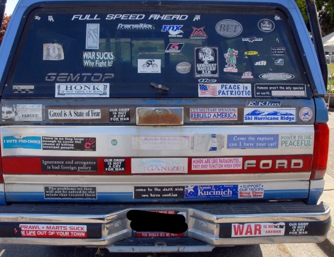 Ford Bronco I hate stickers (Part 2) 2222222