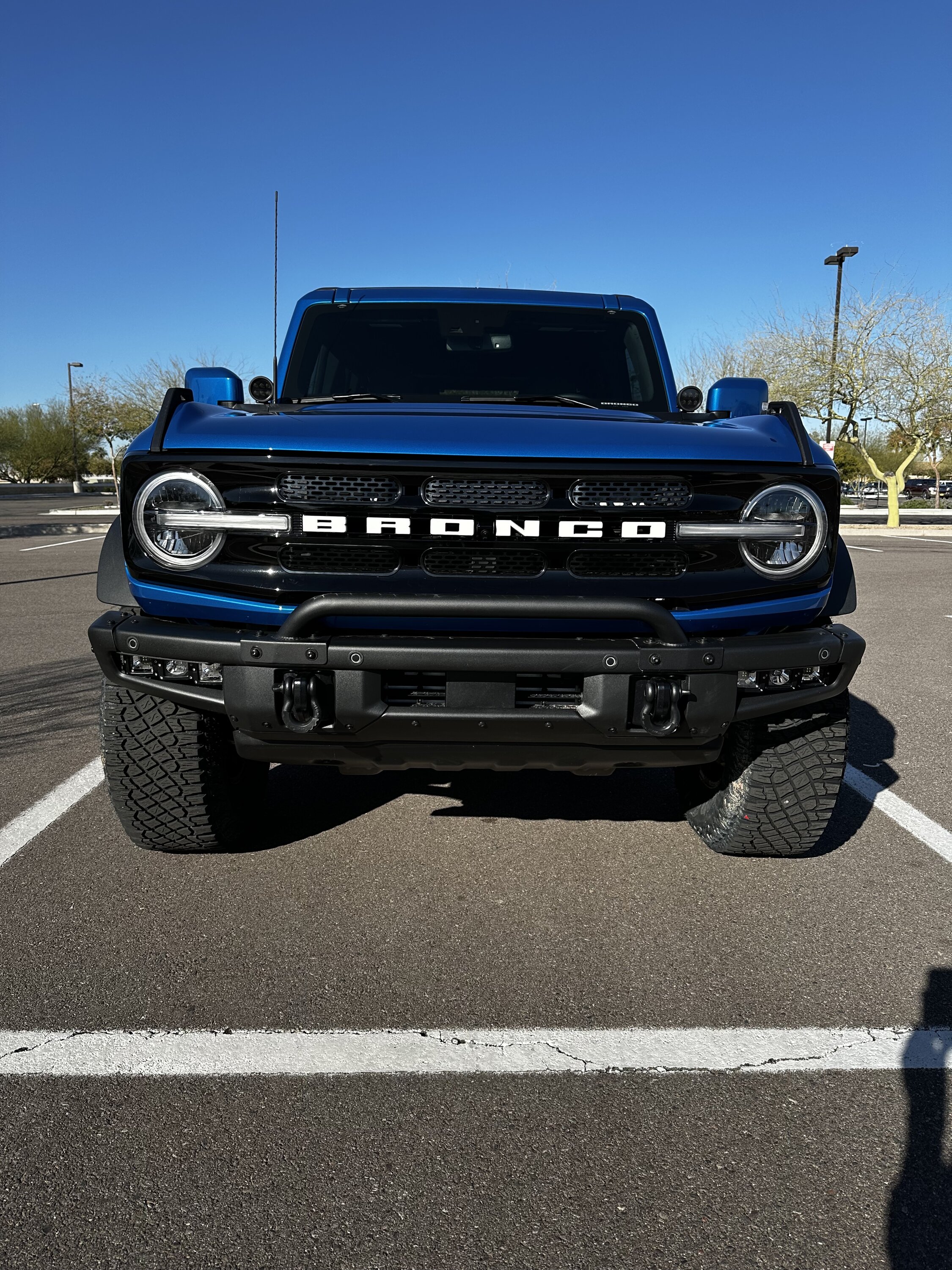 Ford Bronco Mesh grill inserts installed on Big Bend 28FEFA34-8588-4871-8FD5-47A155B17A0C