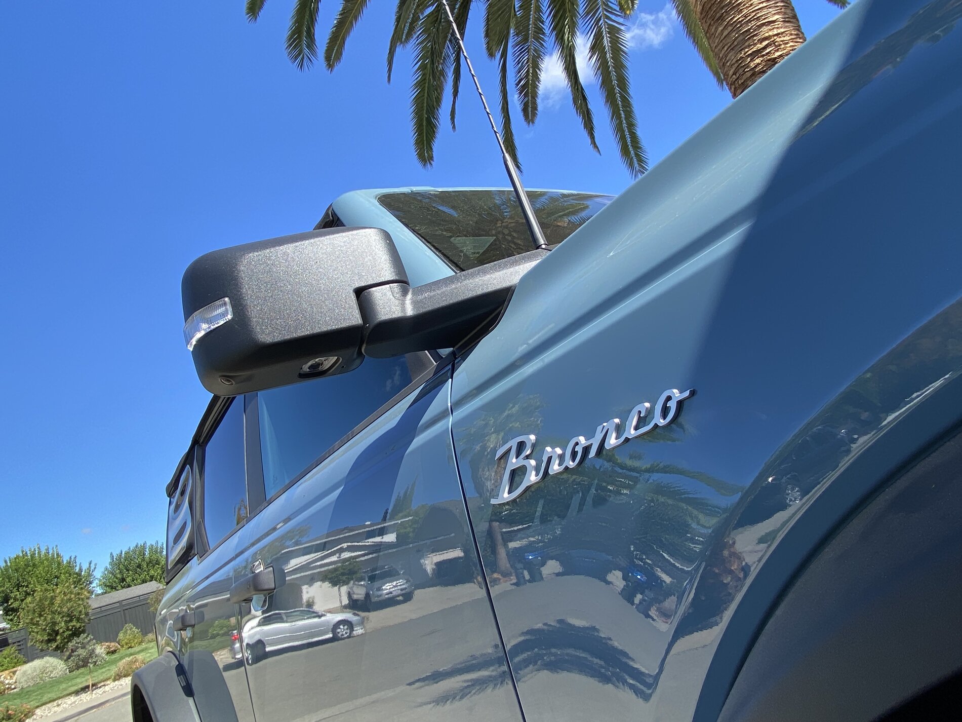 Ford Bronco New Bronco fender badge from Bronco Depot USA looks awesome IMG_20210418_162621
