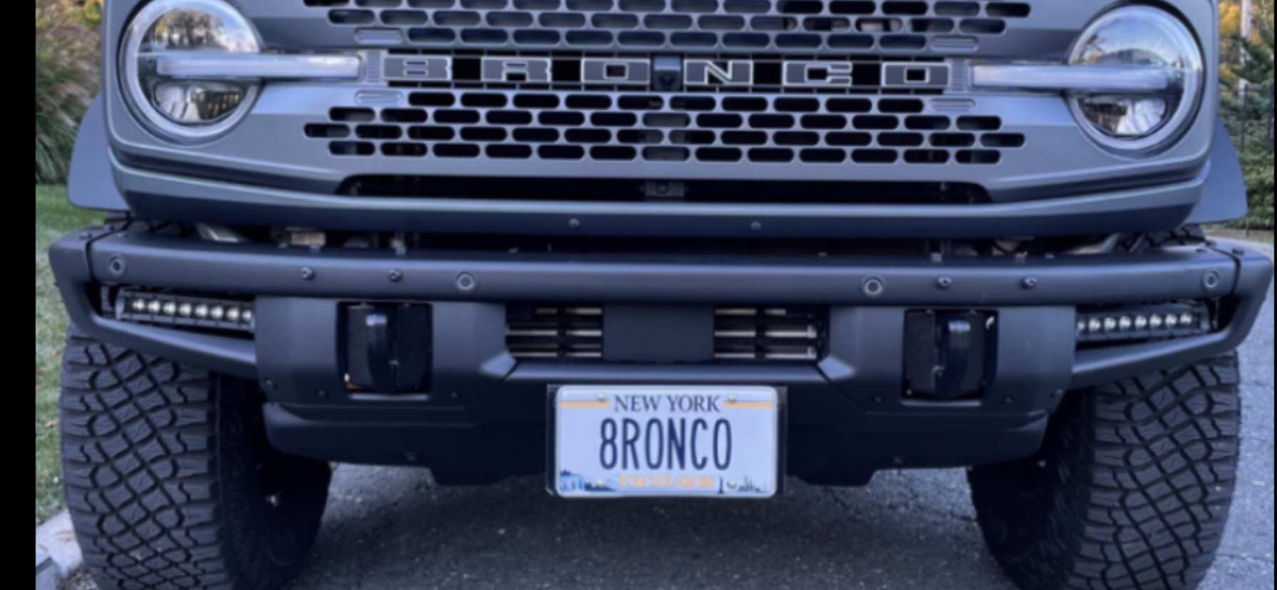 Ford Bronco PRICE DROP -FRONT LICENSE PLATE BRACKETS For Your Bronco PXL_20220213_153130814