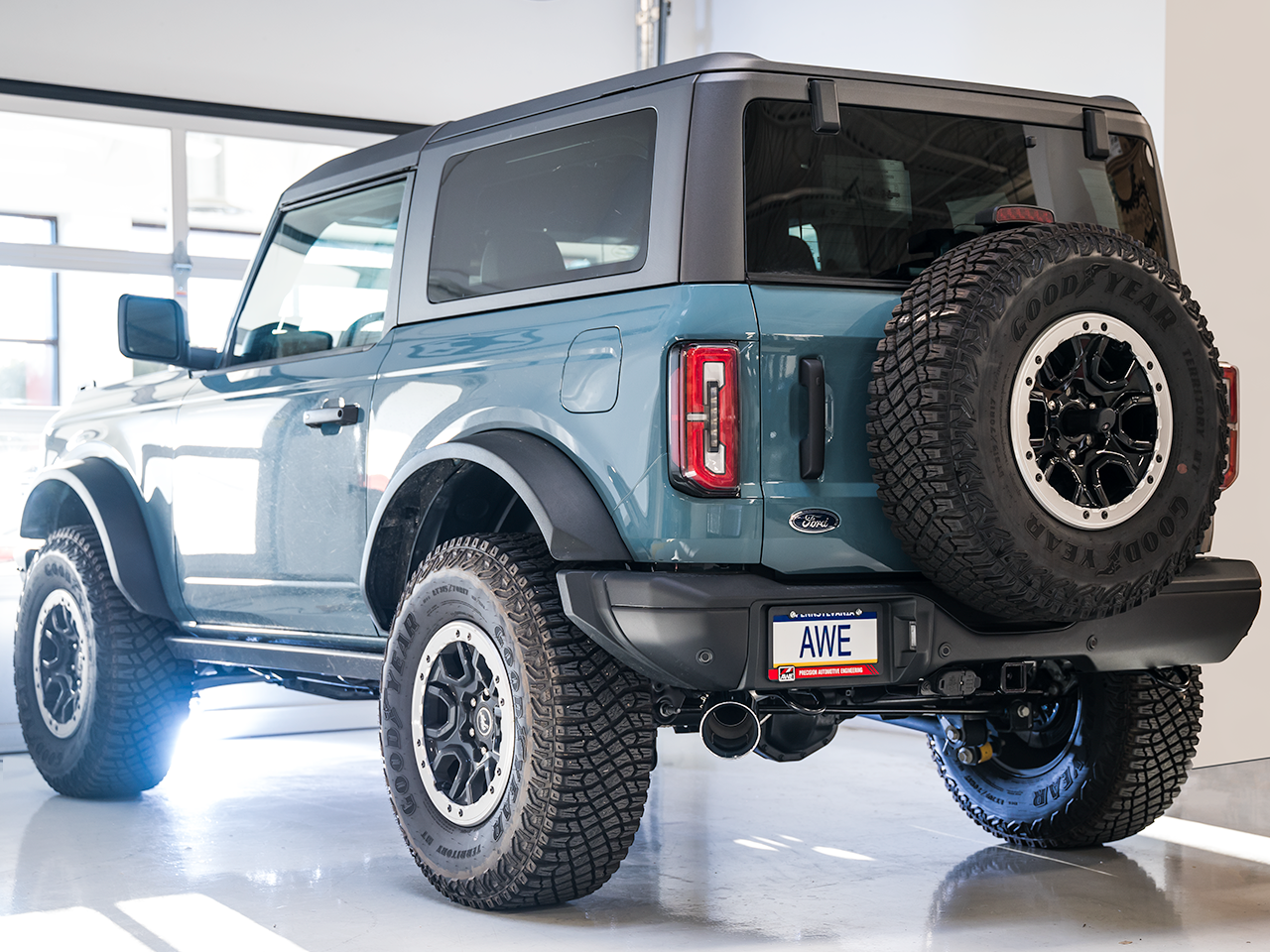Ford Bronco Presenting the AWE 0FG Catback Exhaust Suite for Bronco, available now. 3015-22789_10