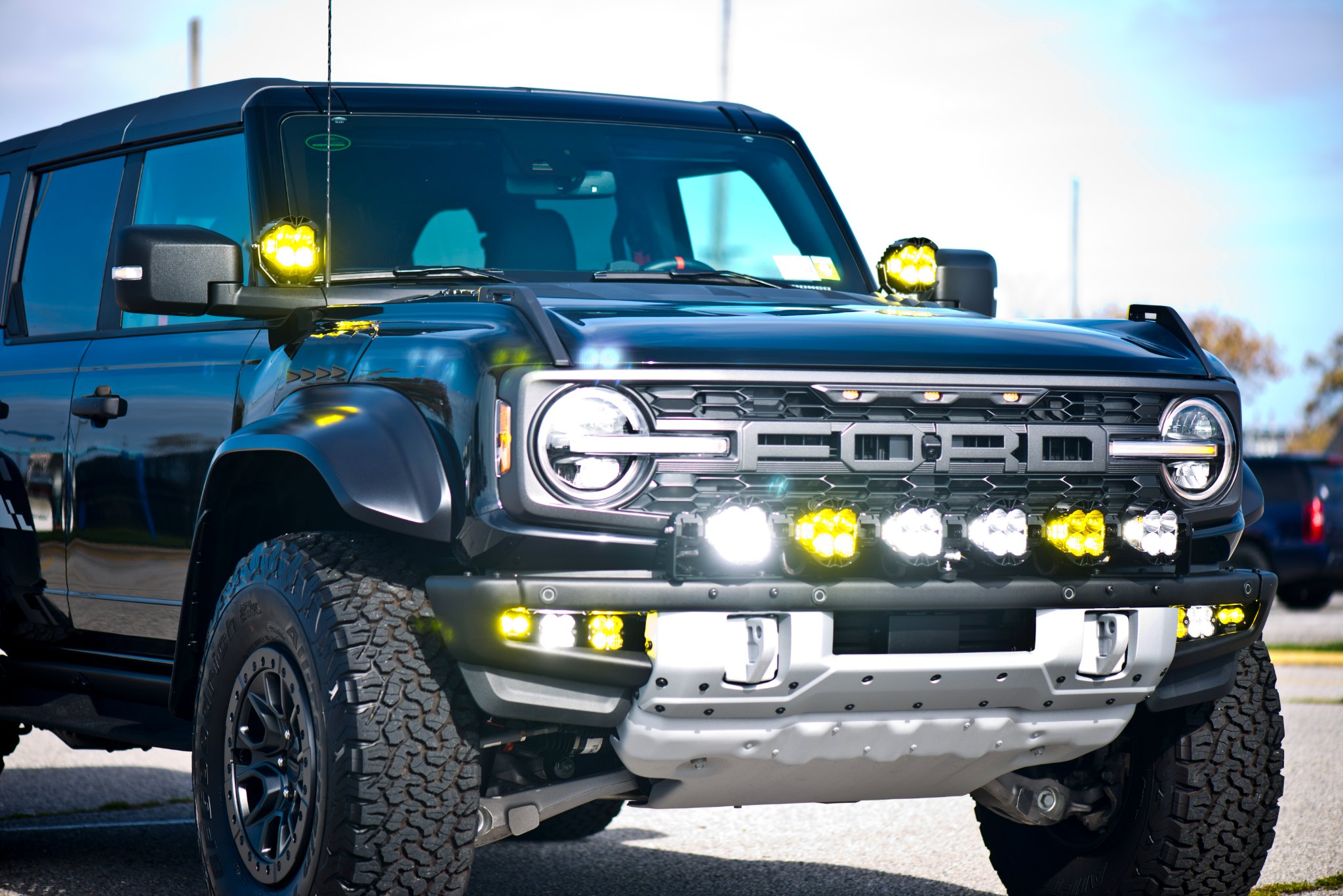 Ford Bronco Triple Fog Light Kits w/Bronco Raptor Pigtails 314589353_10222221478421318_8482839095428672217_n