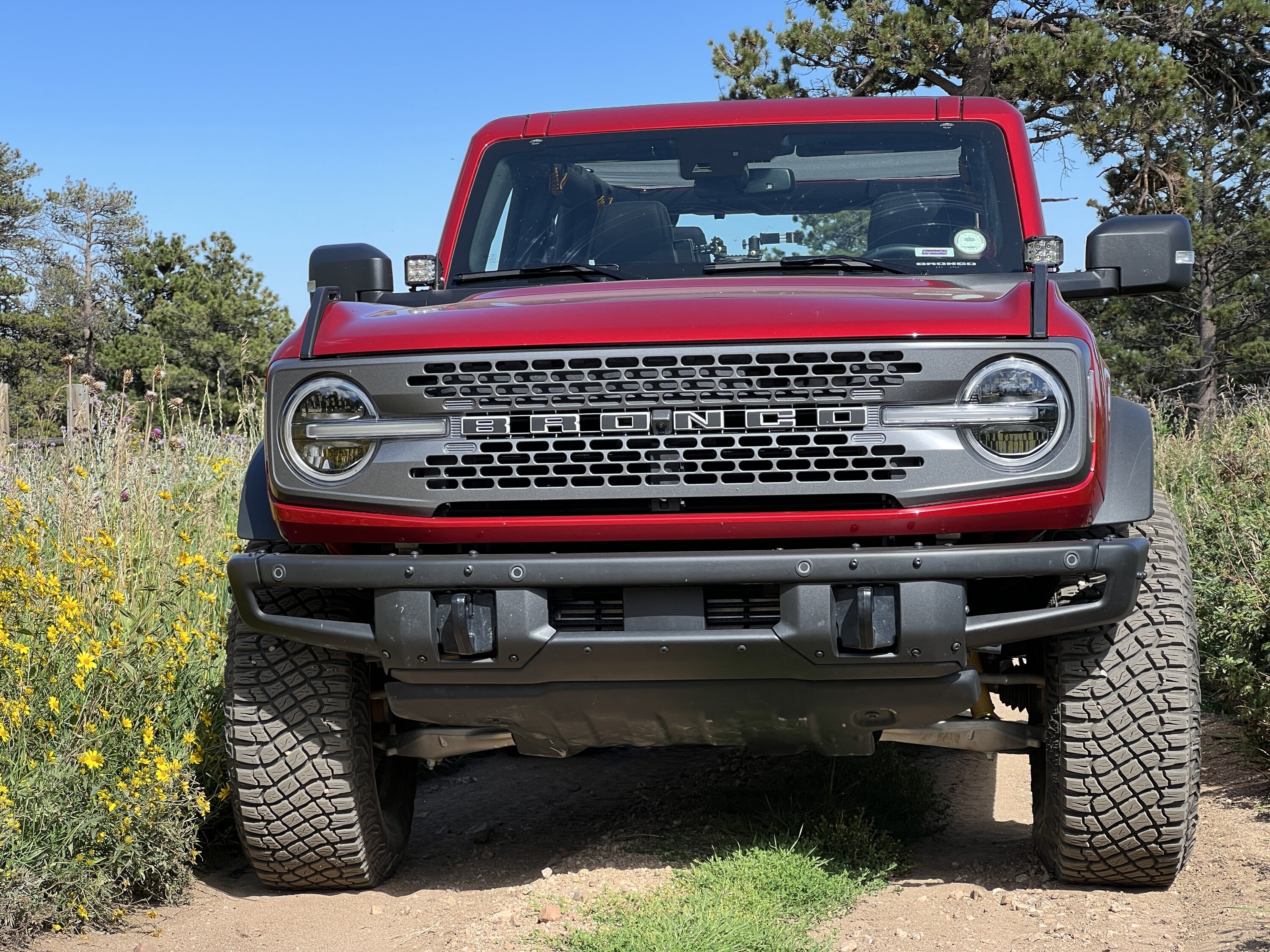 Ford Bronco Help  with badlands new wheel offset. 3B66BBD9-62F3-4576-BD60-979631F89AD1