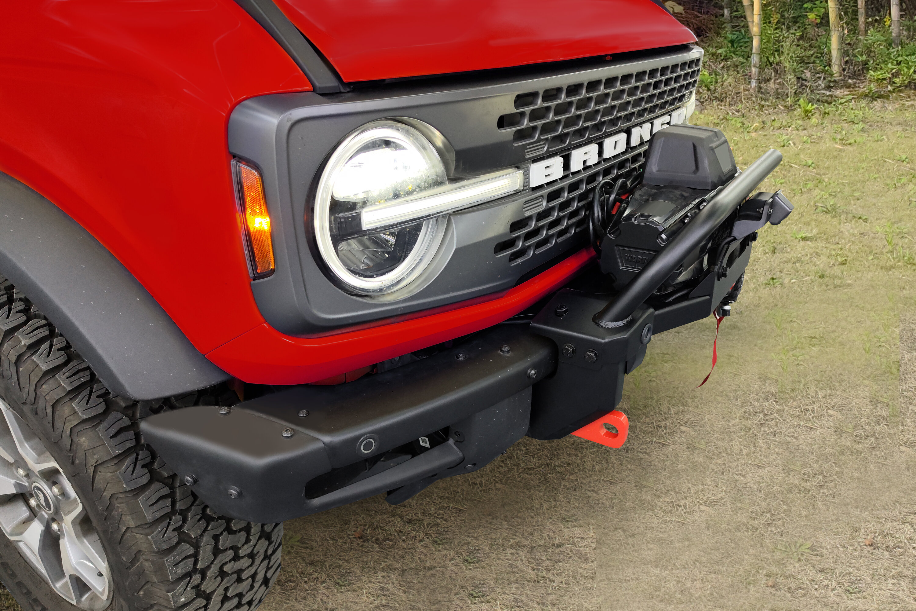 Ford Bronco Mabett Front Winch Bumpers 4