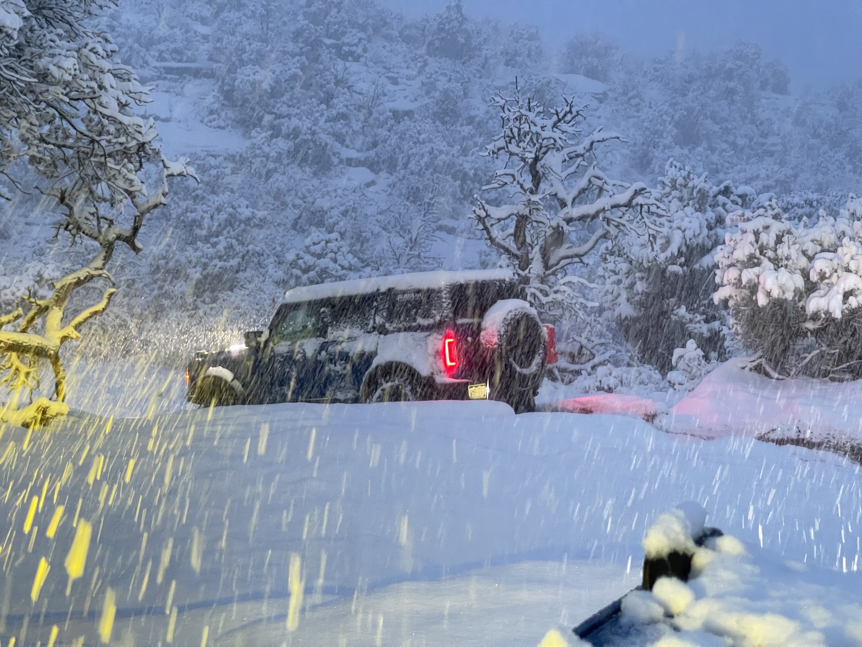 Ford Bronco Show us your Bronco snow pics!! ☃️❄️🥶 420113BC-D8F2-4336-95BE-4FDAB20DAE45