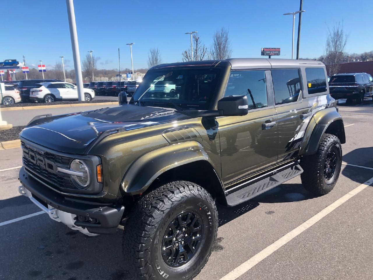 Shelter Green 2024 Bronco Raptor in garage. | Page 3 | Bronco6G - 2021 ...