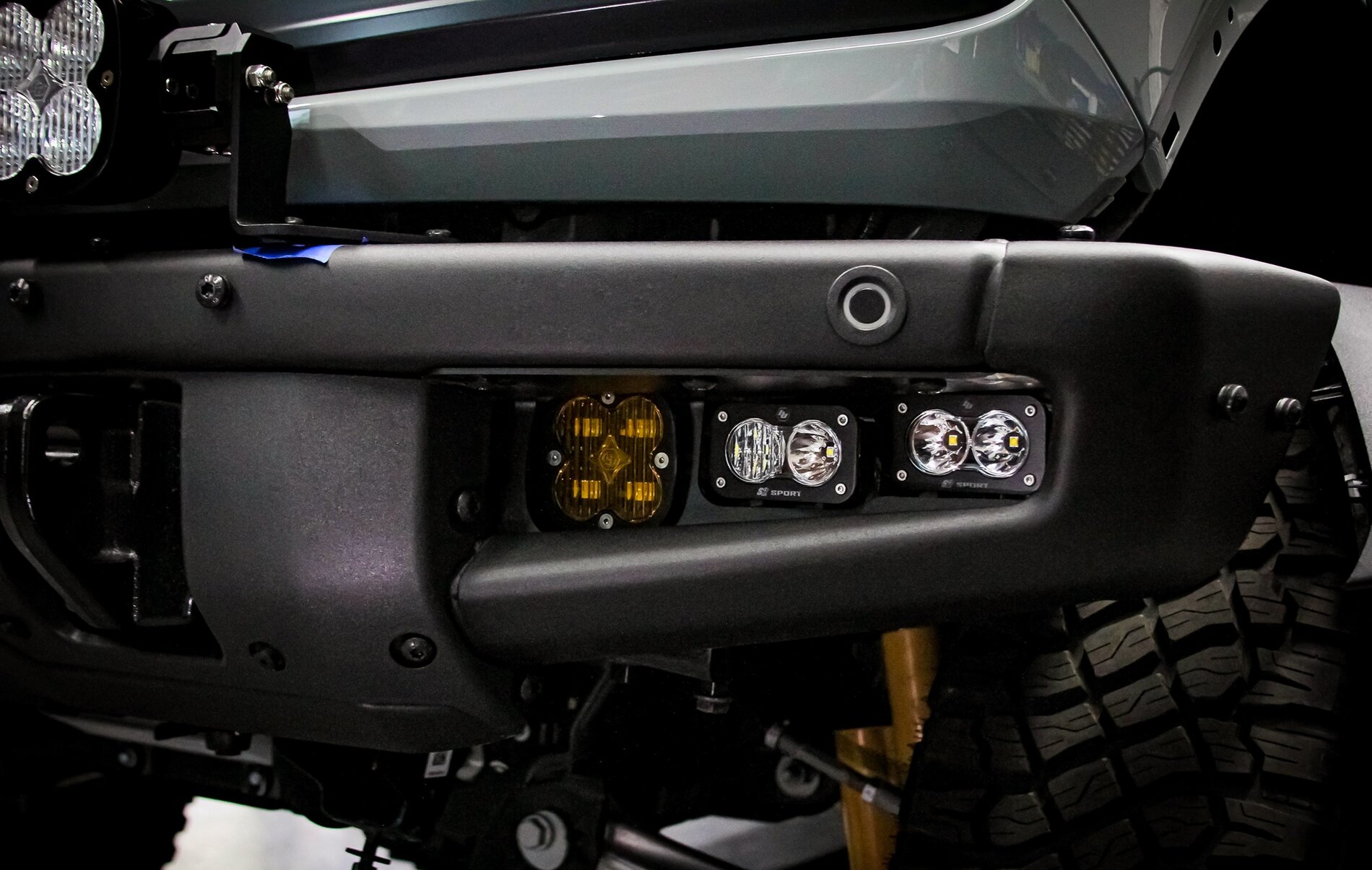 Ford Bronco Baja Designs S2 Pro Driving / Combo Light Install on 2021 Bronco 1626881144337