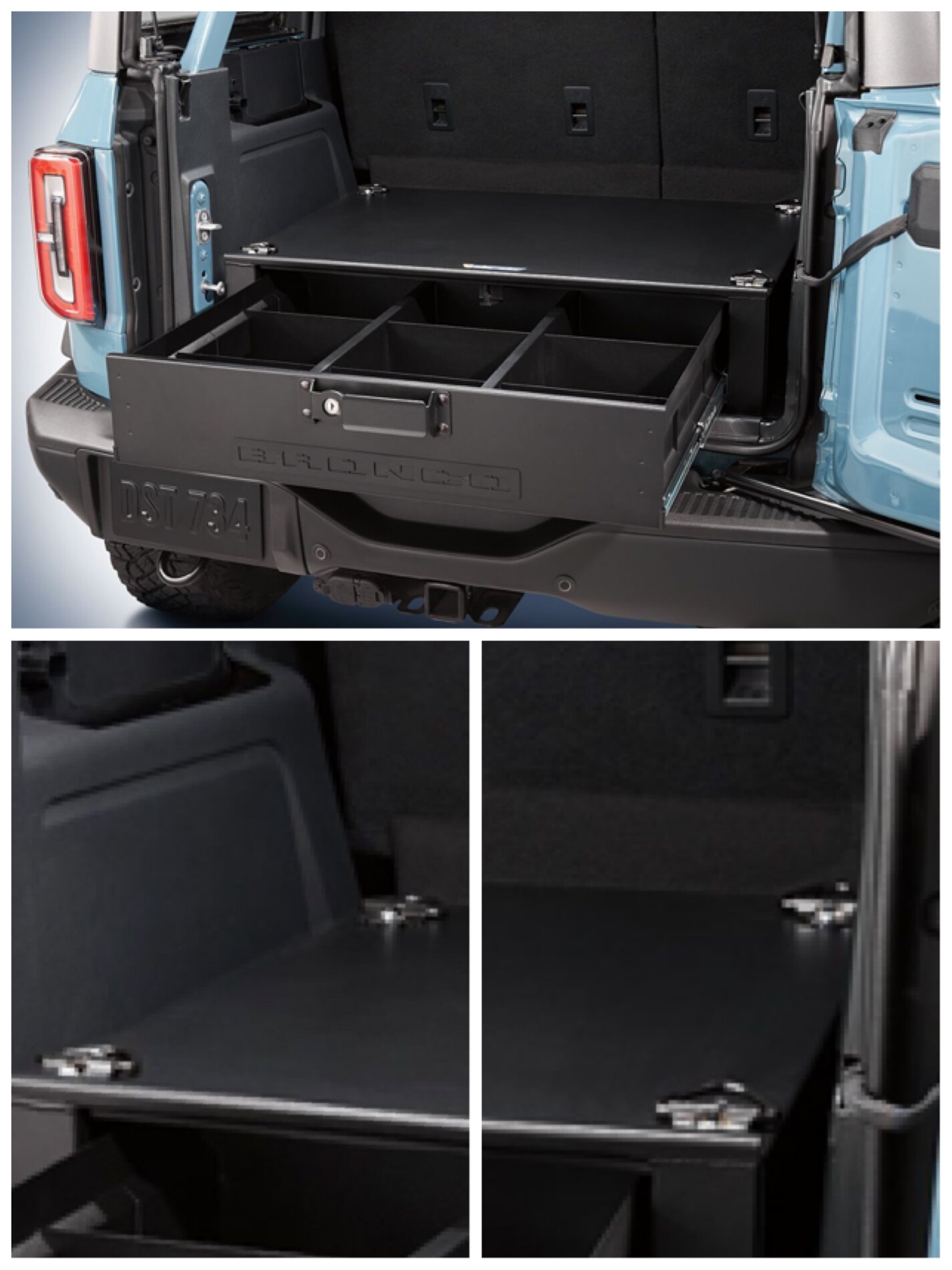Ford Bronco Will doors / roof panels fit in cargo if Cargo Area Security Drawer is installed? 45C38BB0-543B-452E-8AAC-47E9CD079D5B