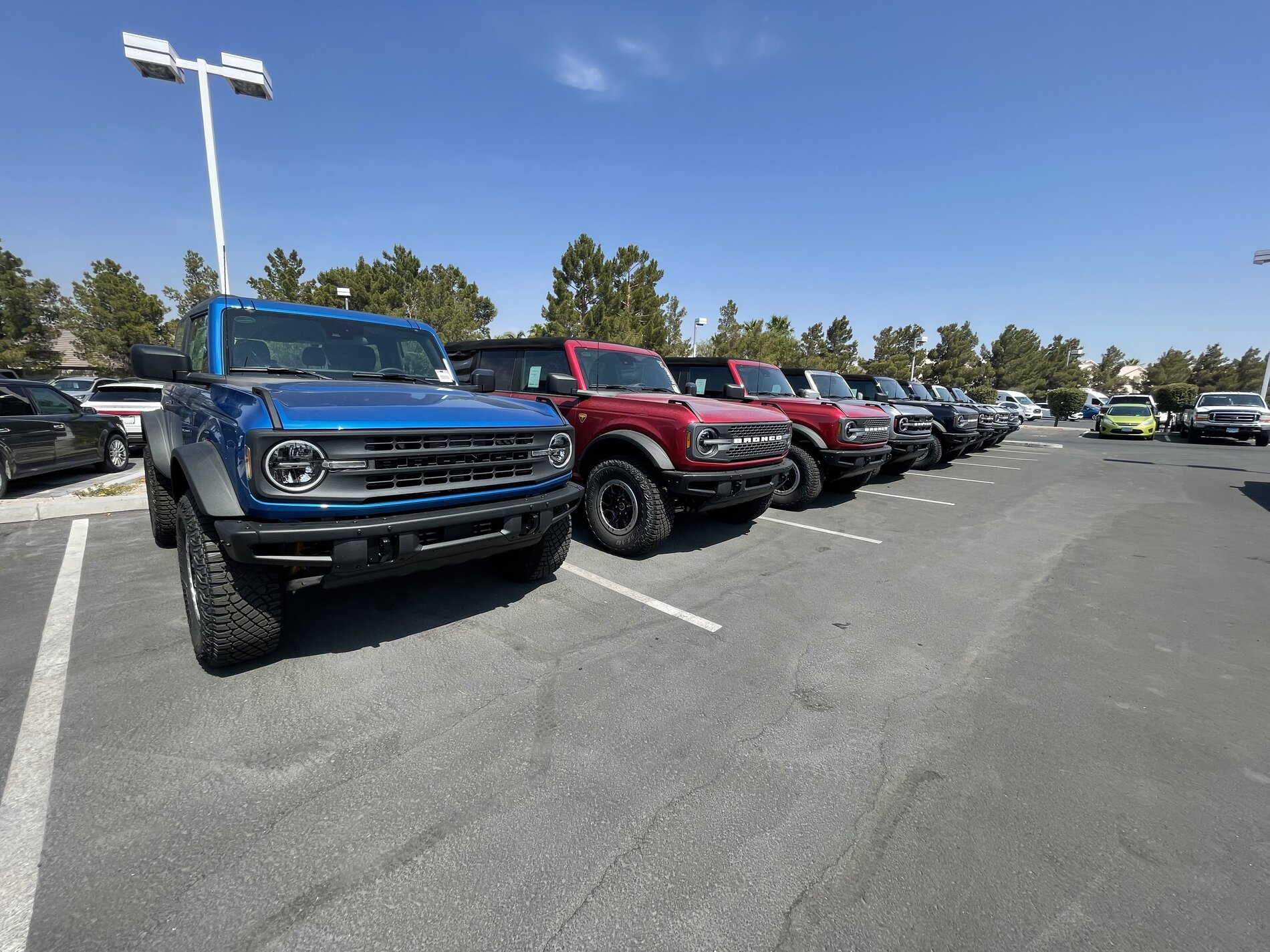 Ford Bronco Bronco spotting at my local dealership. 460092AB-9911-4DC2-8D60-166E5AC1FC4C