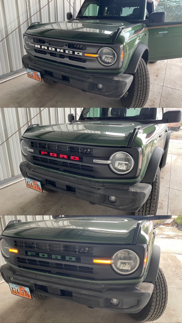 Ford Bronco Purchased Ford OEM 2023 Bronco Heritage Grill + Letters! Part # M2DZ-8200-HBPTM + M2DZ-8A224-CAPTM 4753198A-738C-4C21-ABDB-59AA0146A227.JPG
