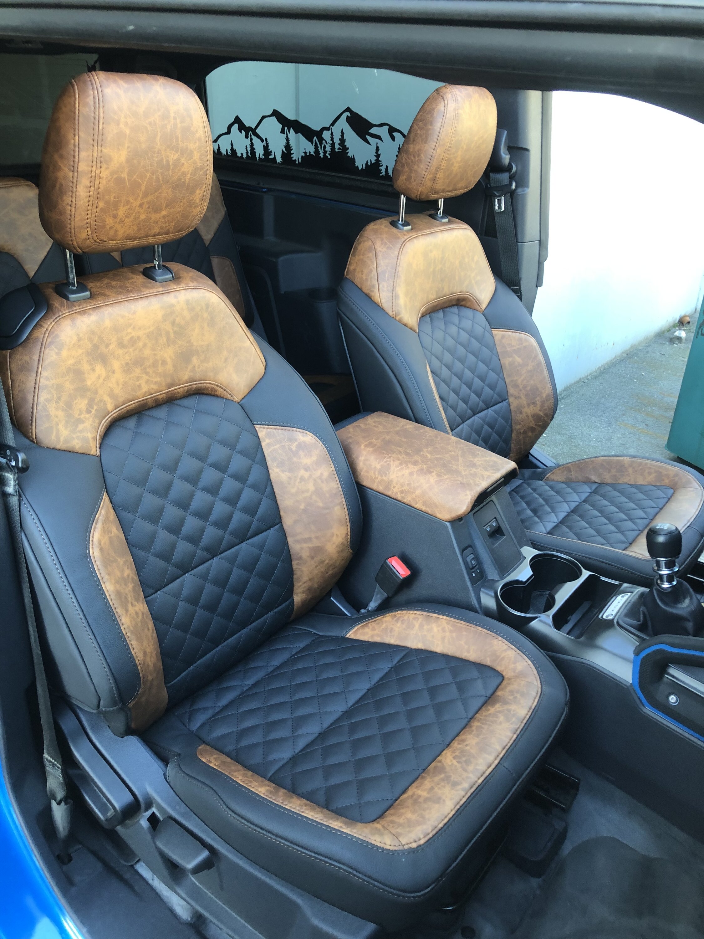 Ford Bronco Custom Interior & Seats Inspired by Pre-Production Bronco 3F57D065-AE5B-4C86-AE97-69CD82449F3D