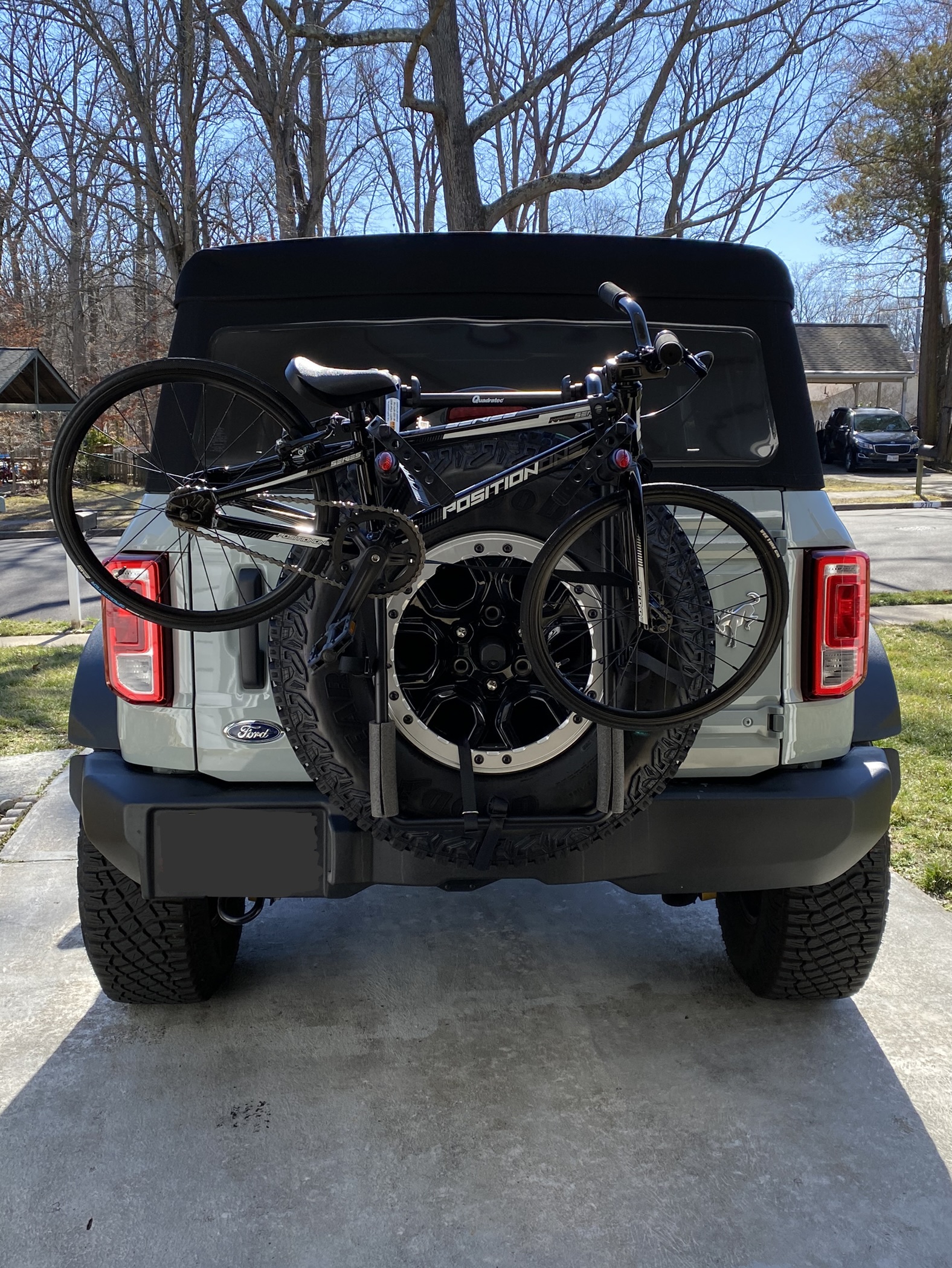 Ford Bronco Bike Rack that clears without an extension? 4A11C38C-1015-4B54-883F-D1FC135CA4B7
