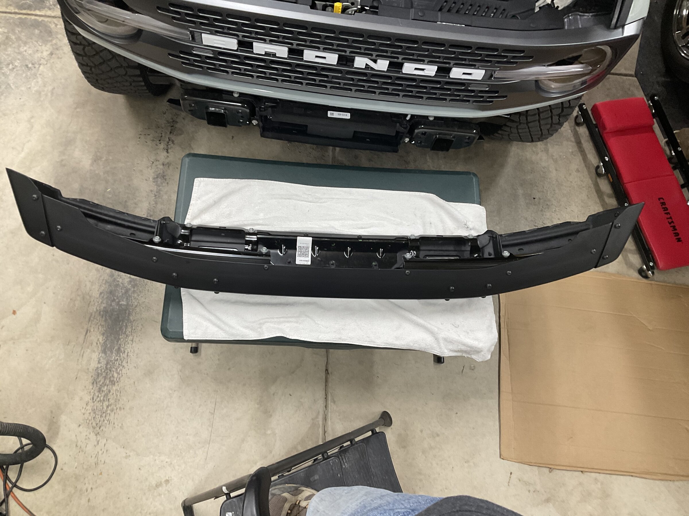 Ford Bronco Bronco Modular Bumper and OEM Bash Plates - Removed day 2 @ 30 miles! 50011873-A31E-4ECE-87AA-45A110940B73