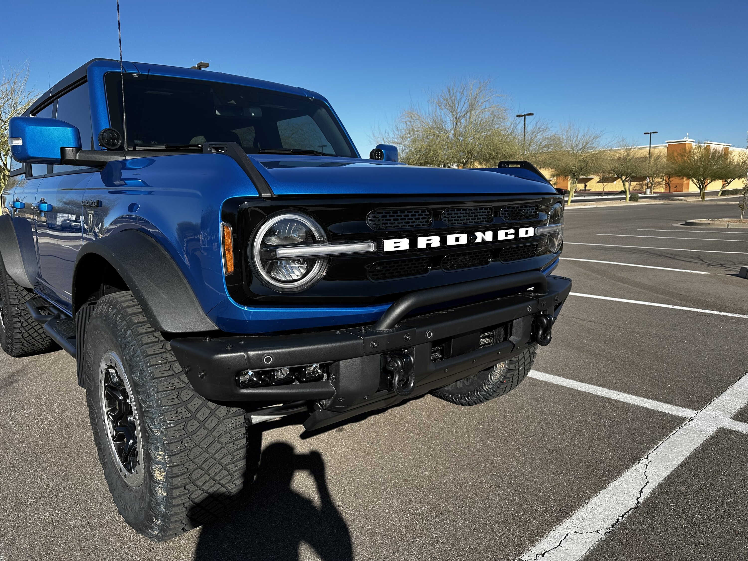 Ford Bronco Mesh grill inserts installed on Big Bend 51D5C46E-725F-4DDE-831E-7935AC19AED0