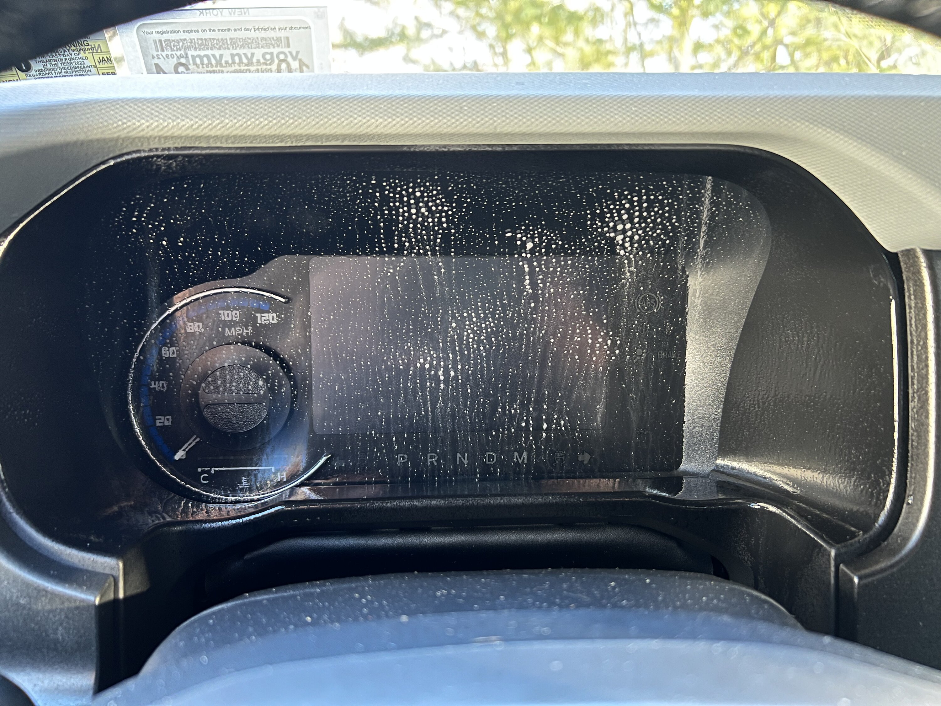 Ford Bronco Screen ProTech display screen & gauge cluster protection film - installation & review 5450F399-37FF-49BD-ADCD-1807854FC229