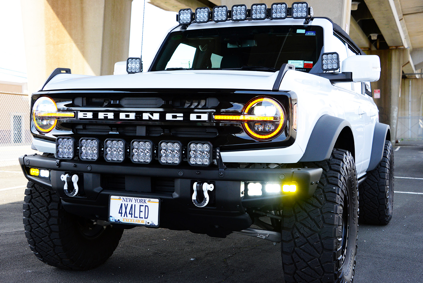 Ford Bronco TRIPLE FOG KITS | New Flush Mount Kit Now Available at 4x4TruckLEDs.com 55