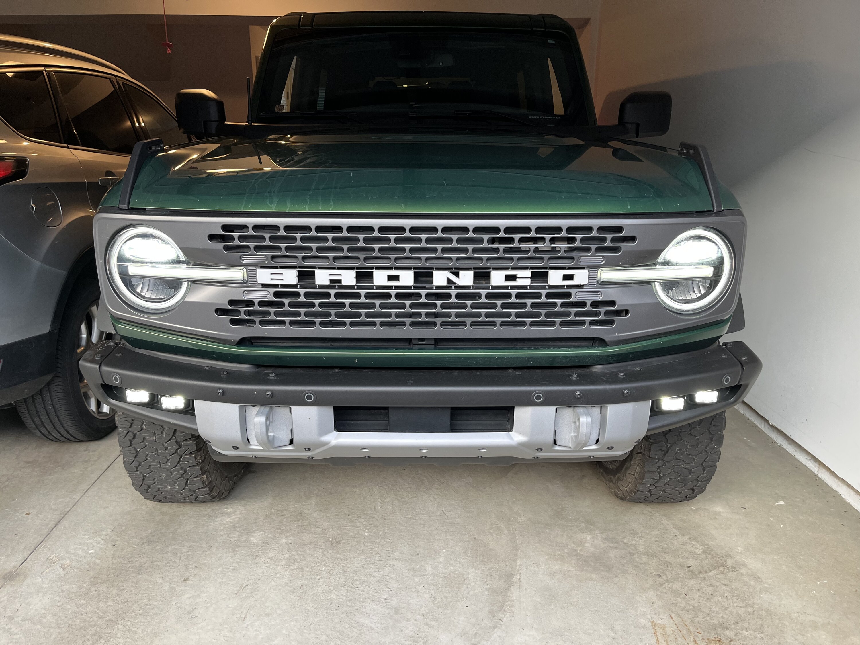 Ford Bronco DIY: Raptor Fog Lights Installed on Standard Bronco 578AC55A-6BAA-4556-A592-DD18C8794BD5