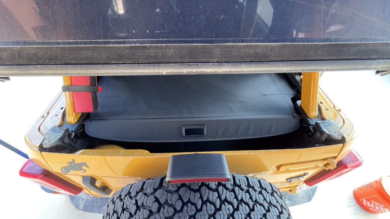 Bronco Mabett Cargo Cover Fits Bronco 2021 2022 Bronco 4DR Hardtop and Soft Top Available Now! 5CB8A288-DECD-4849-A9AA-A7C095FA26F3