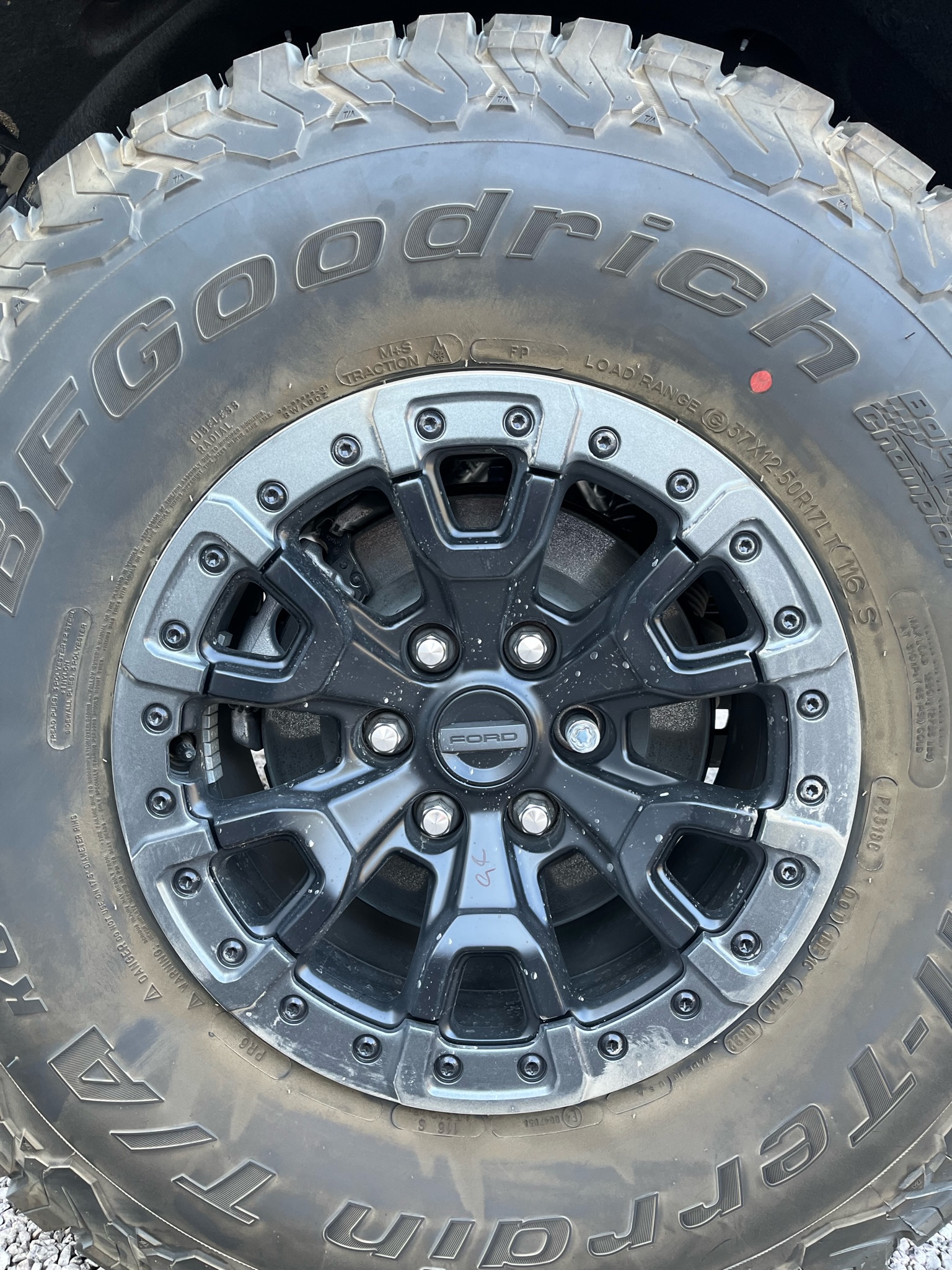 Bronco Bronco Raptor Forged Beadlock Rings - installed and disappointed in fit 587A84B6-5122-48F6-923B-937B22181182