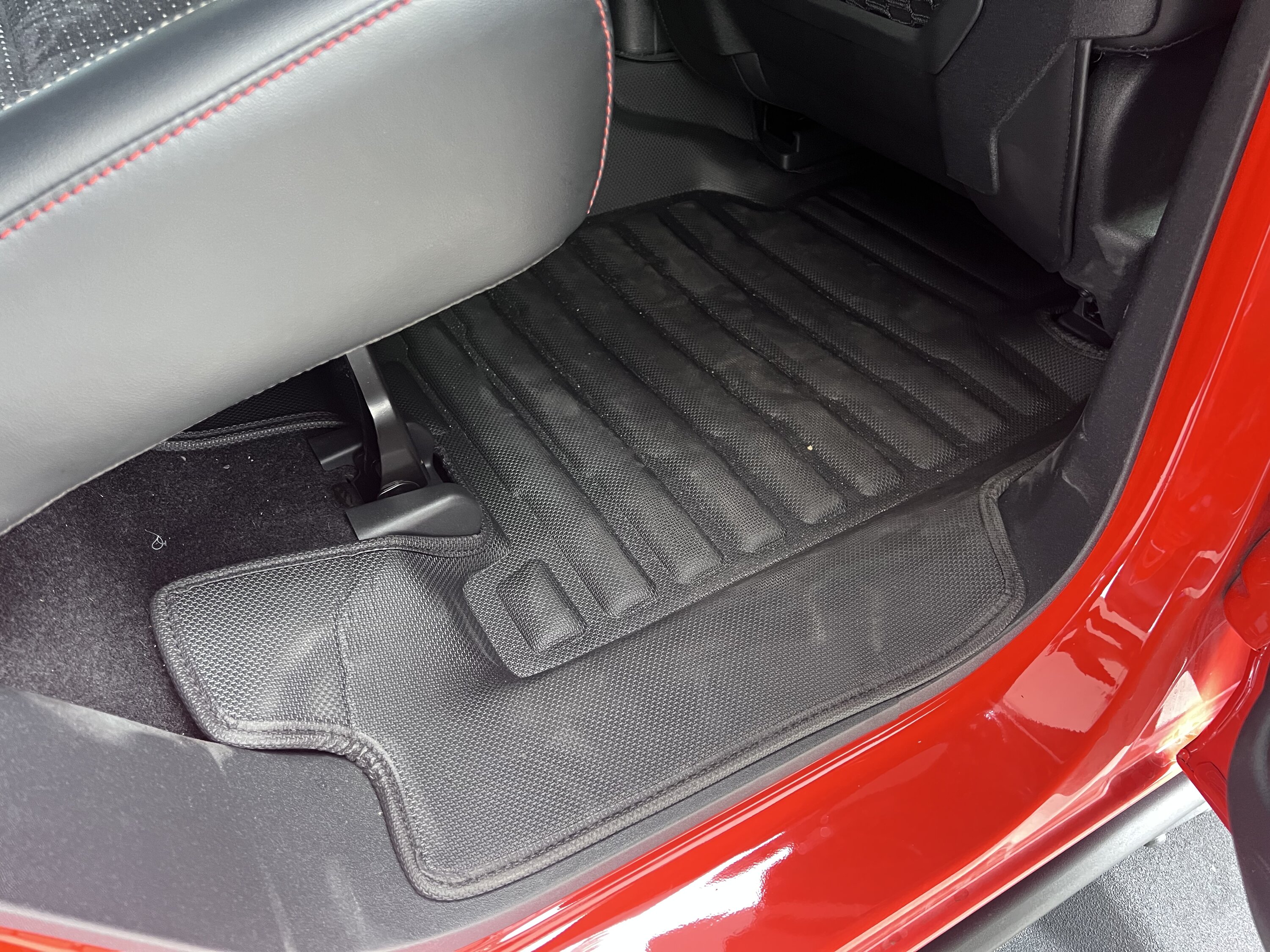 Ford Bronco TuxMat Floor Mats installed on my Bronco Raptor - These things are legit! 6EB4909D-D6BD-4D11-B086-9A63B156BE6B